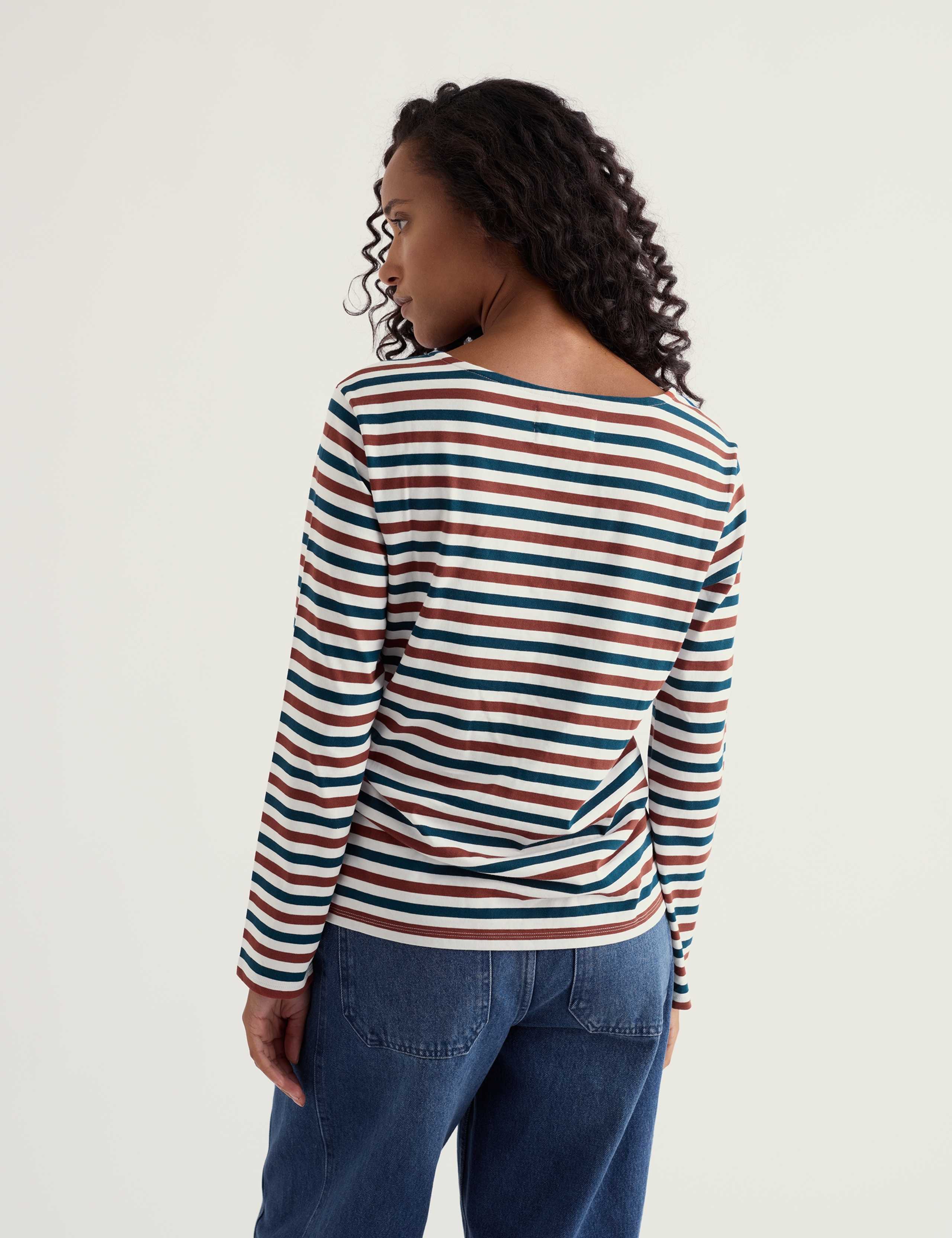 Pure Cotton Striped Relaxed Shirt 4 of 5