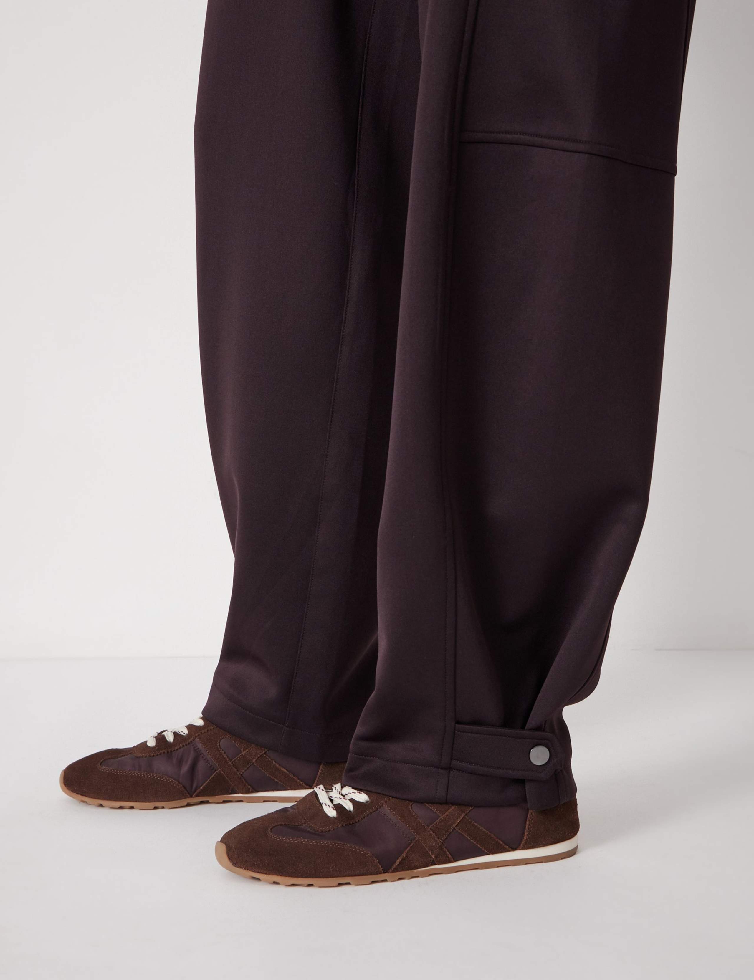 Cotton Blend Barrel Leg Joggers 7 of 7
