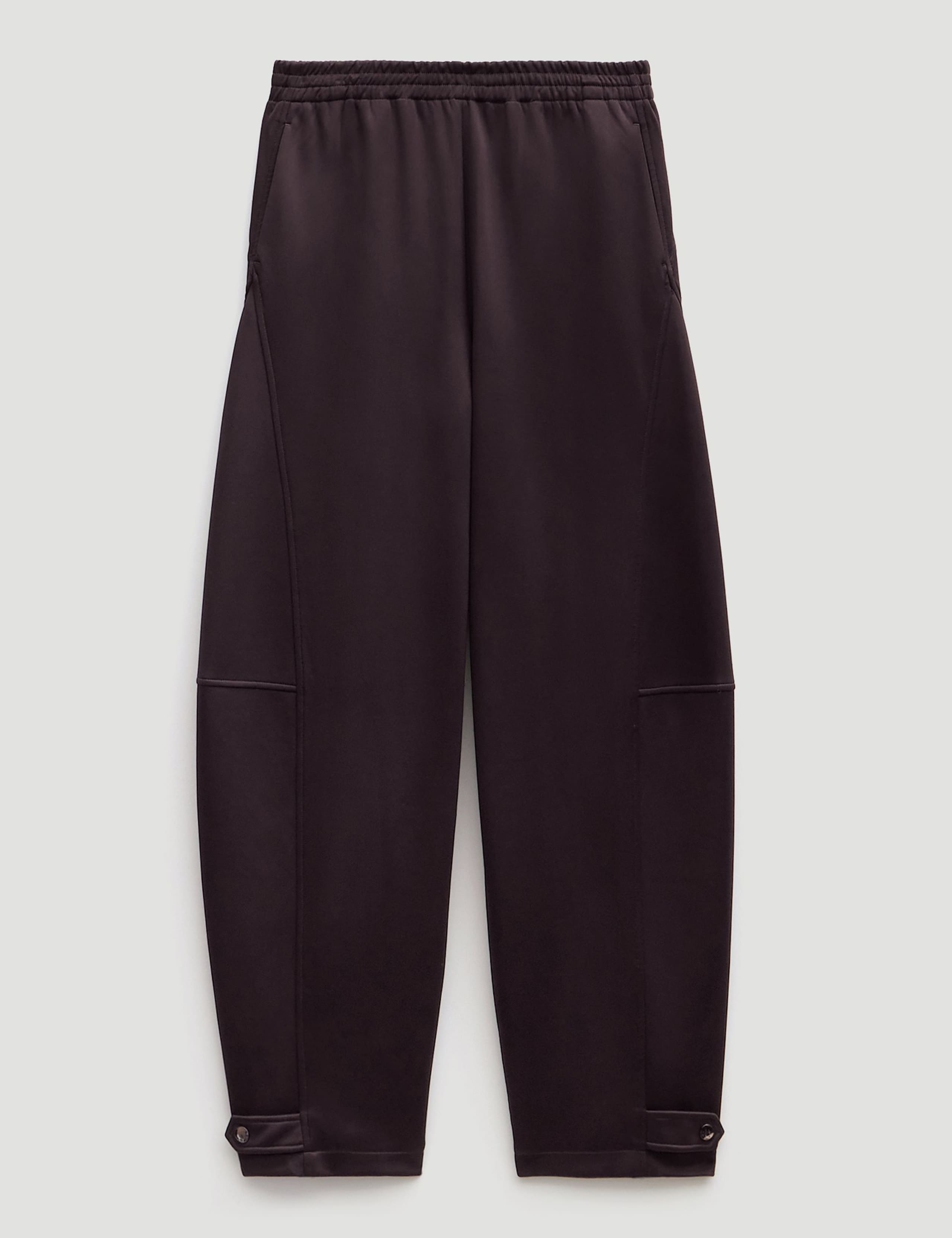 Cotton Blend Barrel Leg Joggers 2 of 7