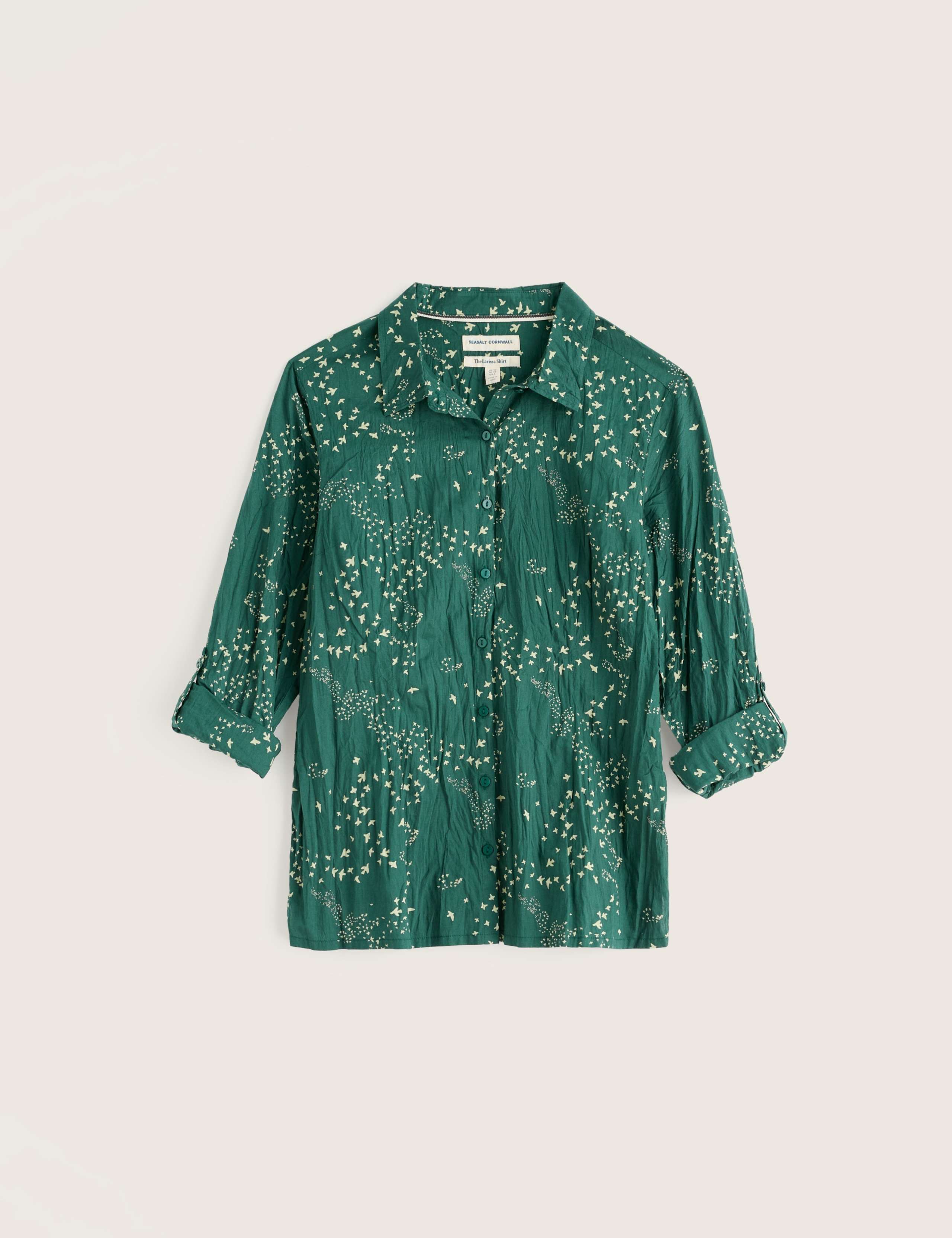 Pure Cotton Printed Collared Long Sleeve Regular Fit Shirt 2 of 6