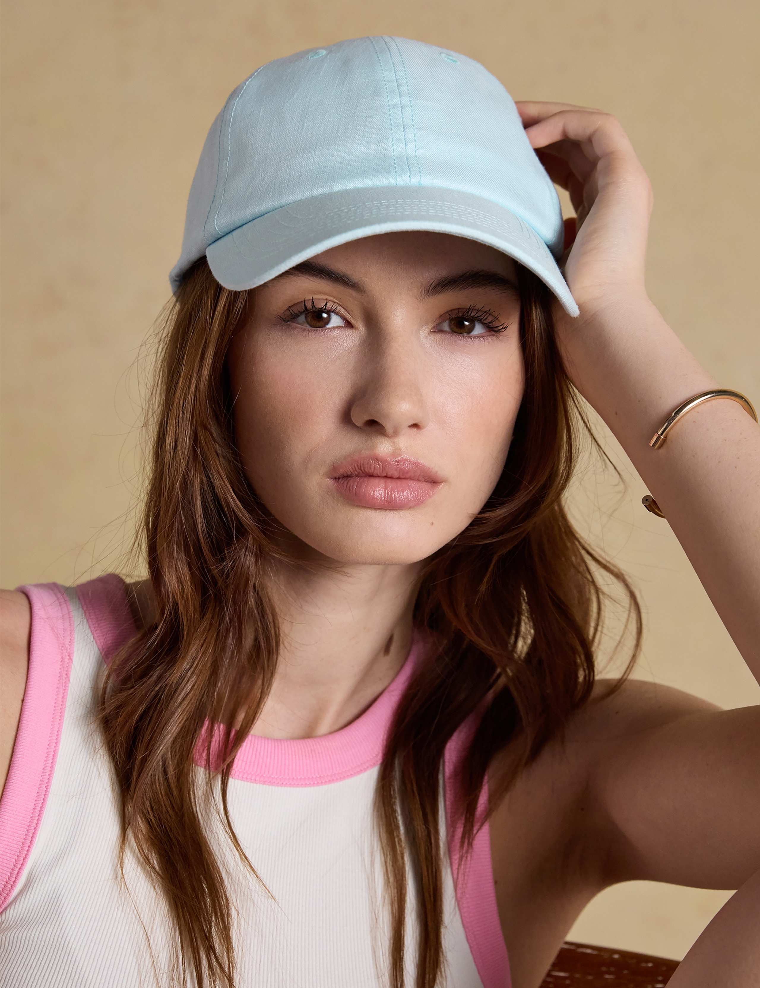 Pure Linen Baseball Cap 3 of 8