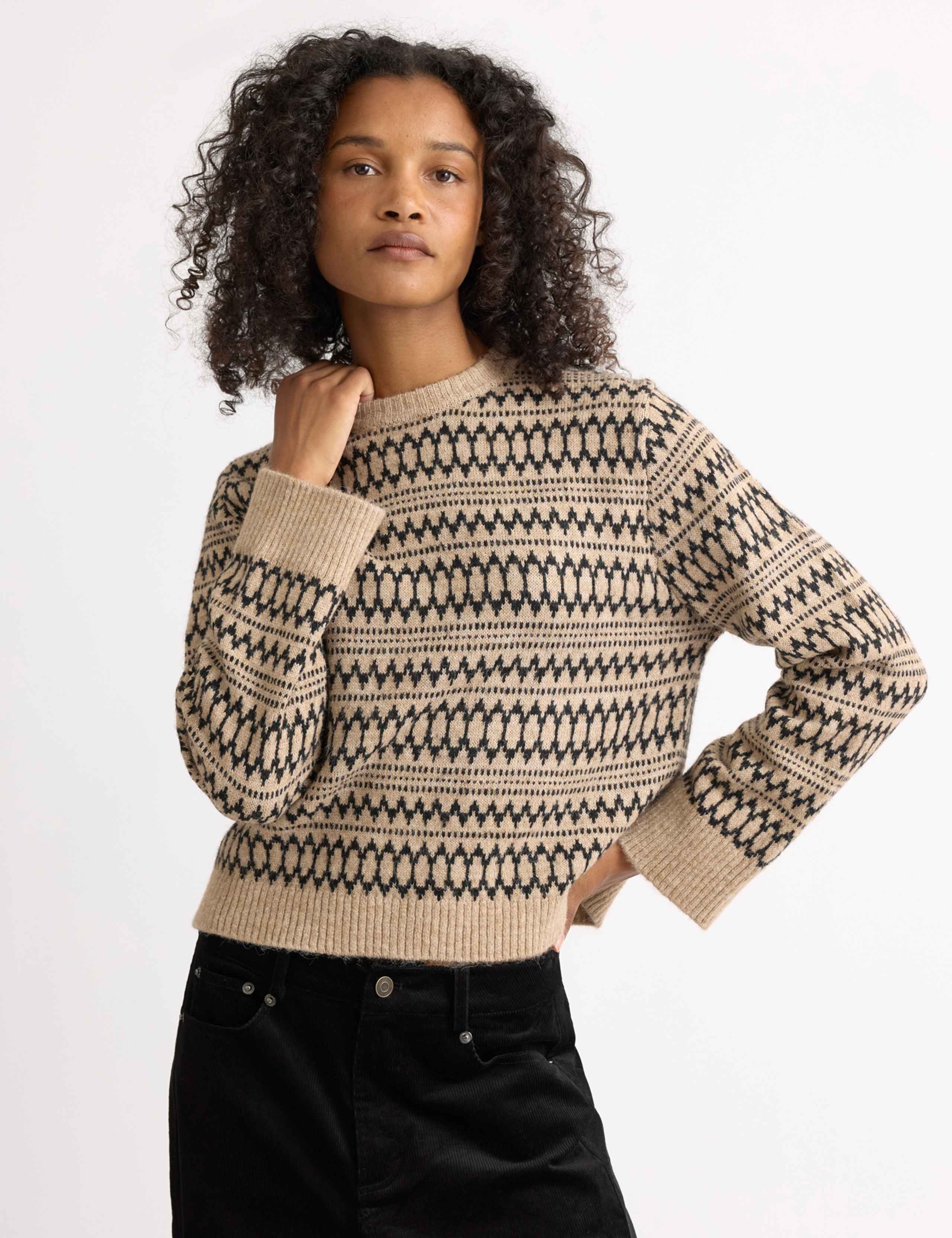 Intarsia Jumper With Wool 5 of 6