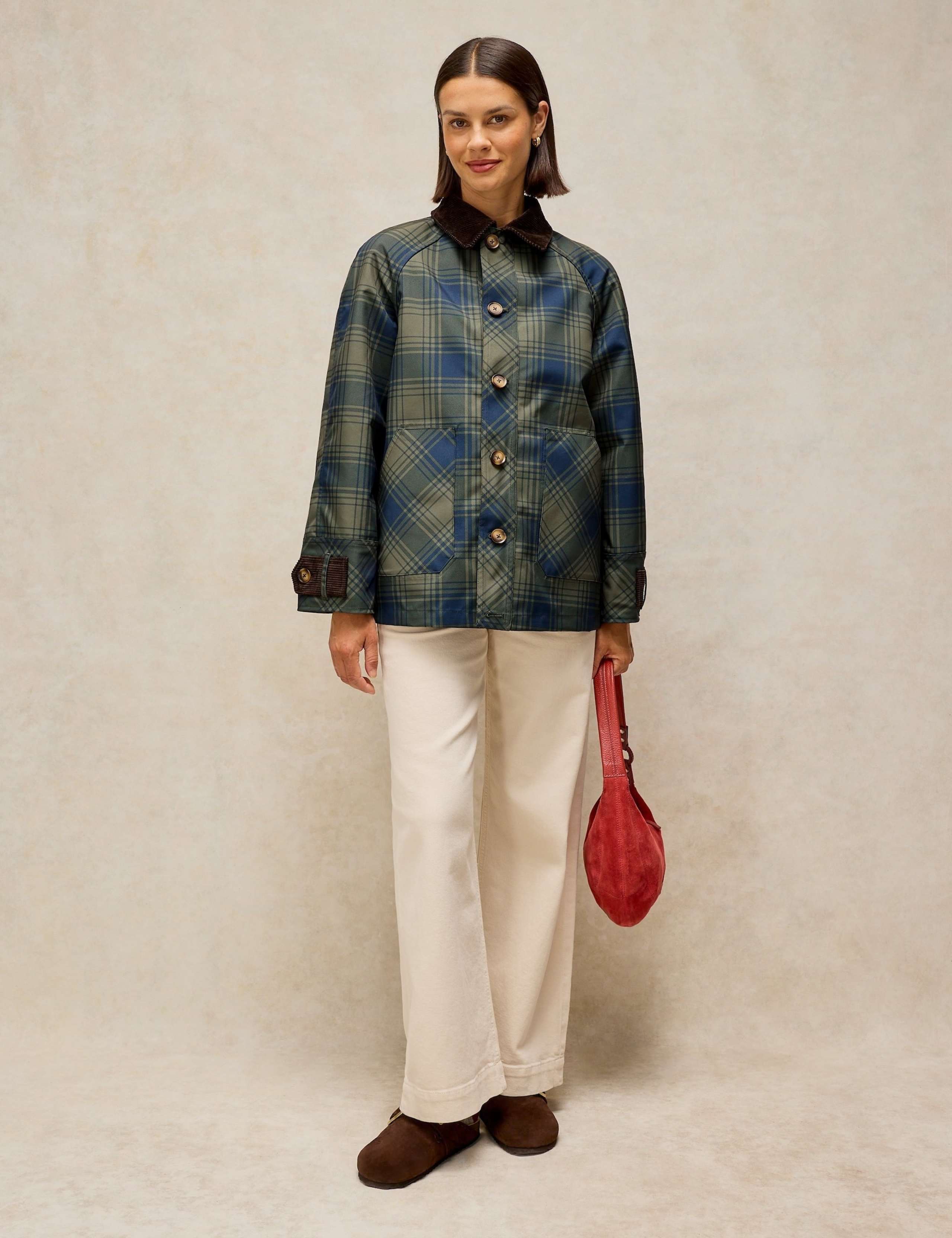 Reversible Checked Collared Jacket 3 of 8