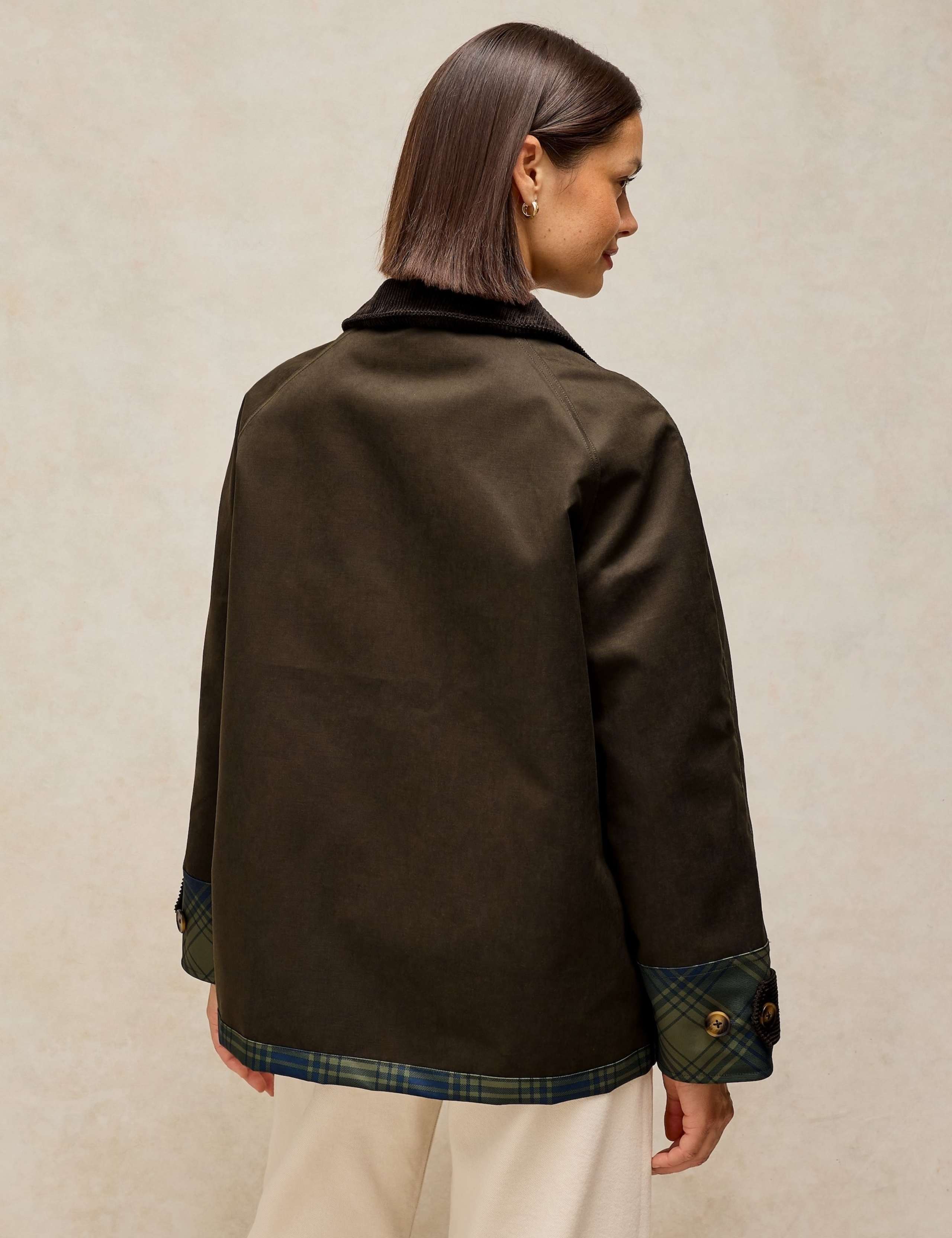 Reversible Checked Collared Jacket 5 of 8