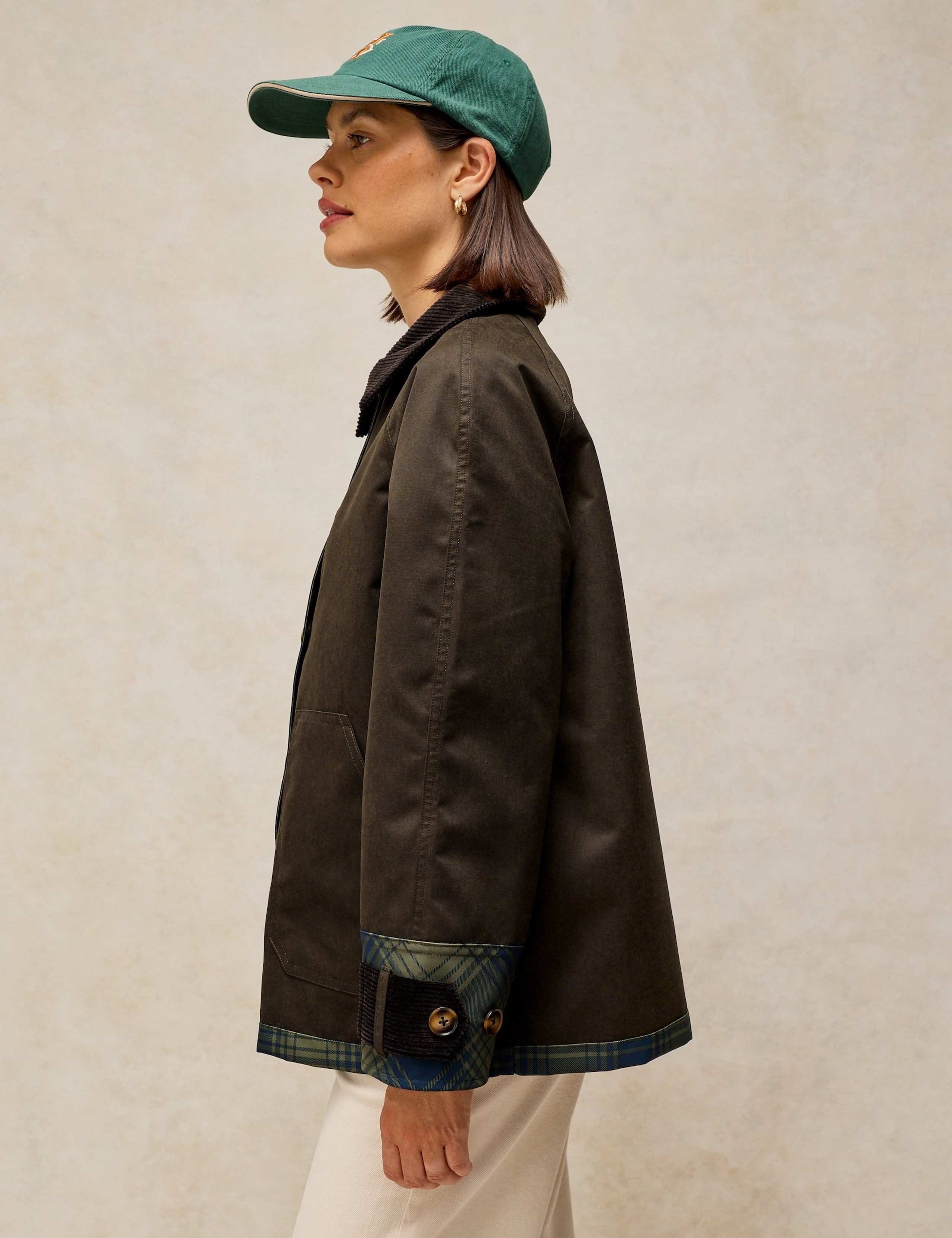 Reversible Checked Collared Jacket 6 of 8