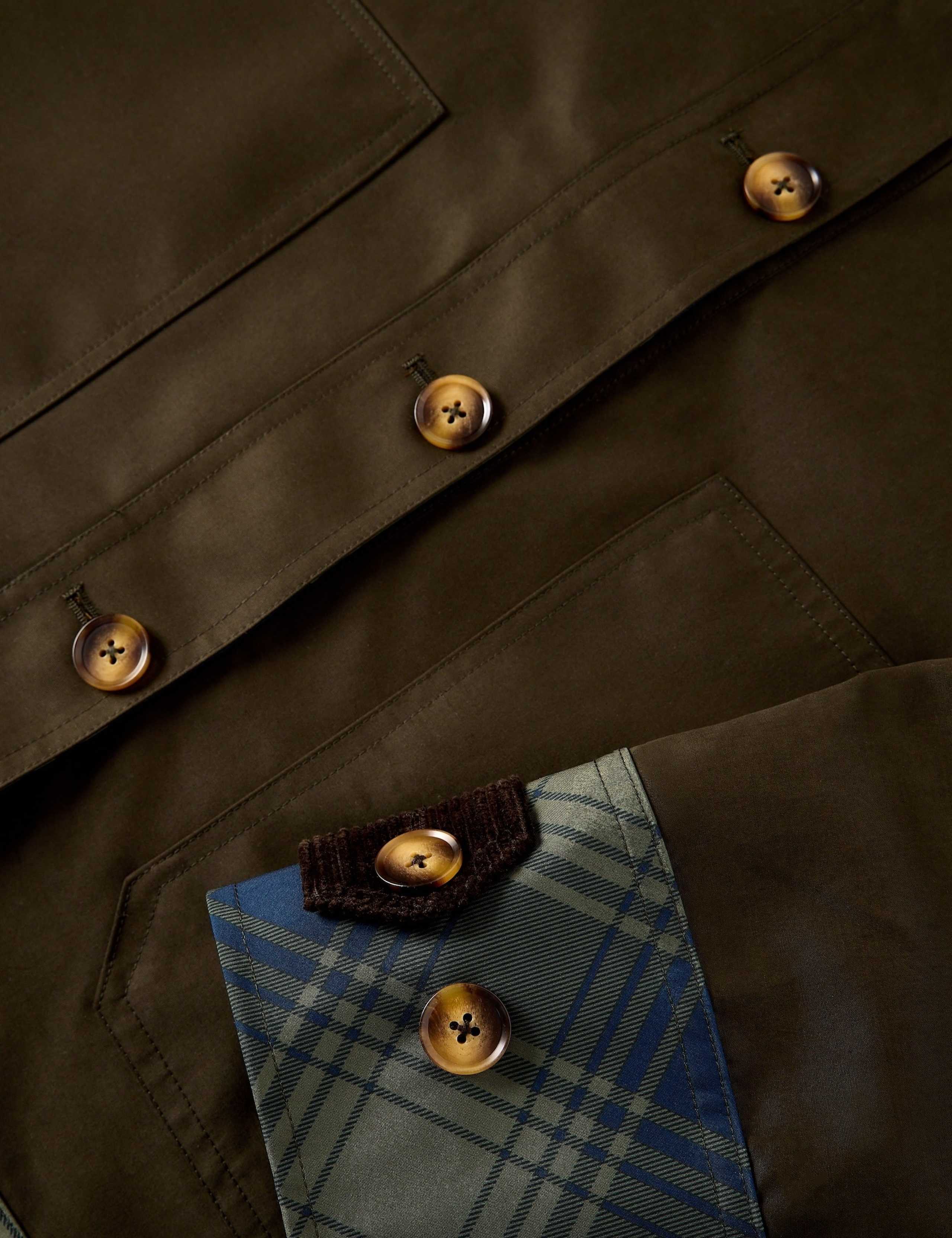 Reversible Checked Collared Jacket 7 of 8