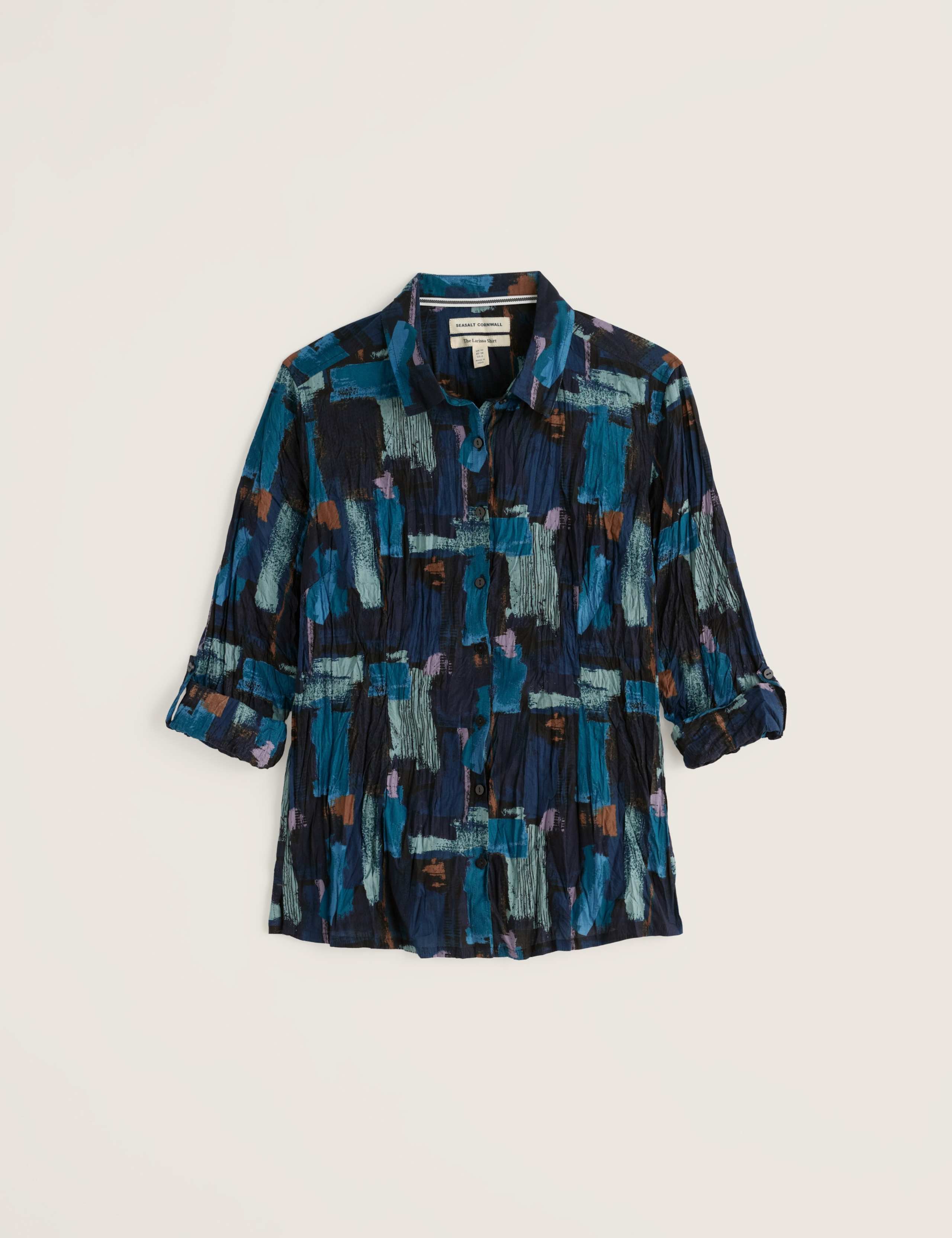 Pure Cotton Printed Collared Long Sleeve Regular Fit Shirt 2 of 6