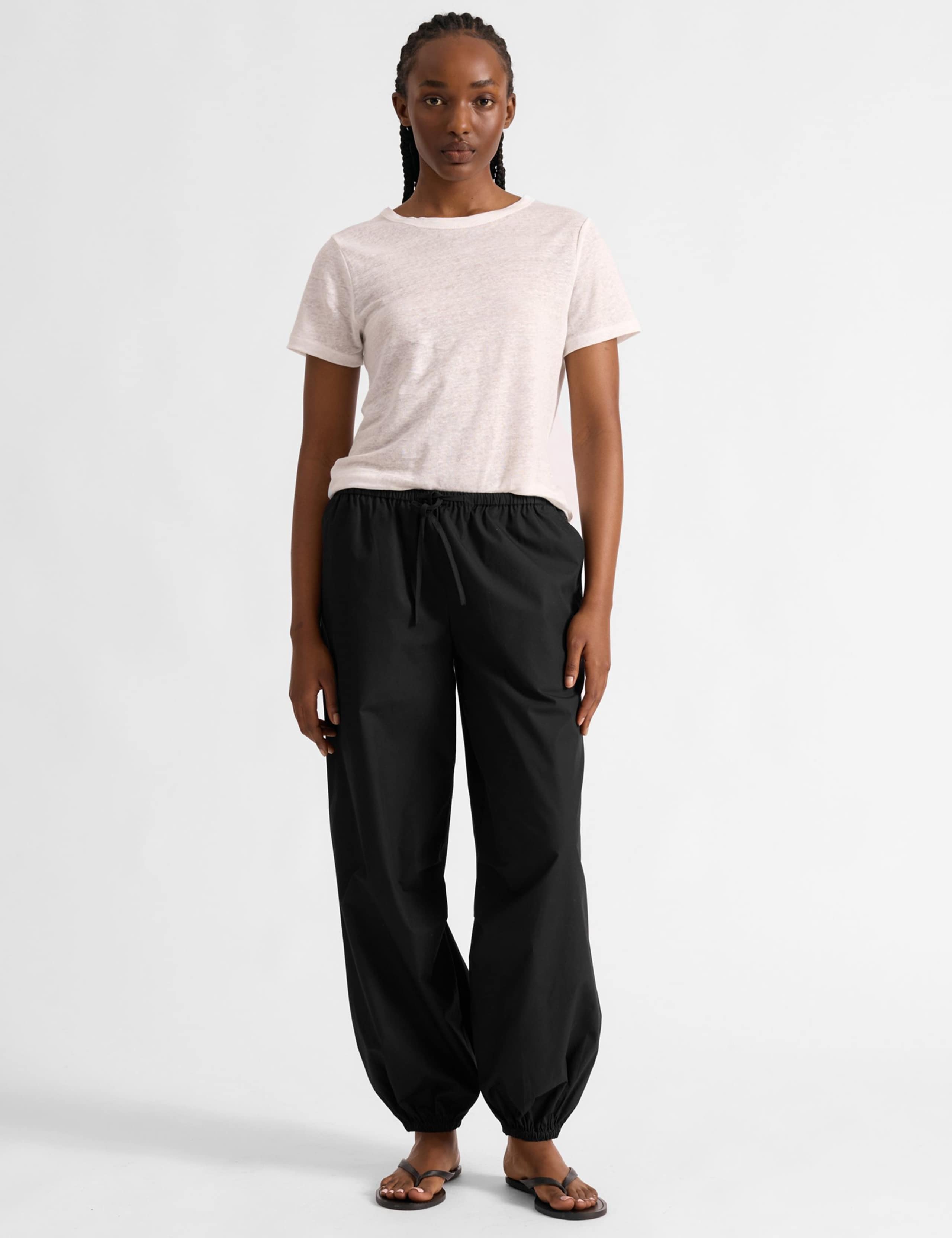 Pure Cotton Balloon Trousers 1 of 5