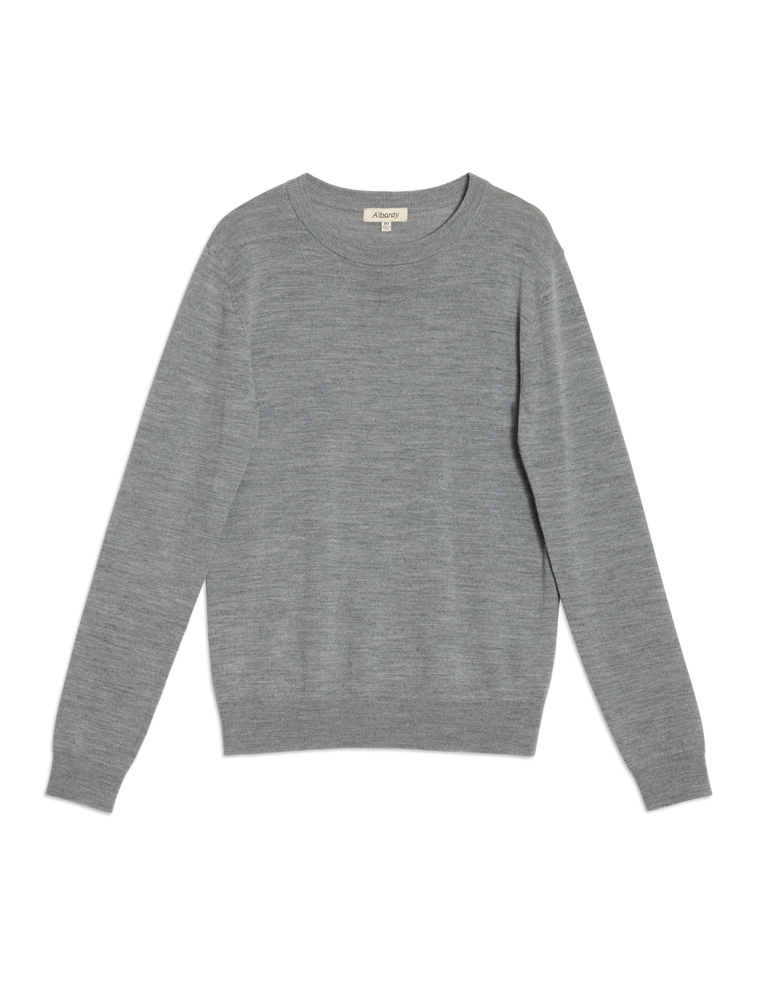 Pure Merino Wool Crew Neck Jumper 2 of 5
