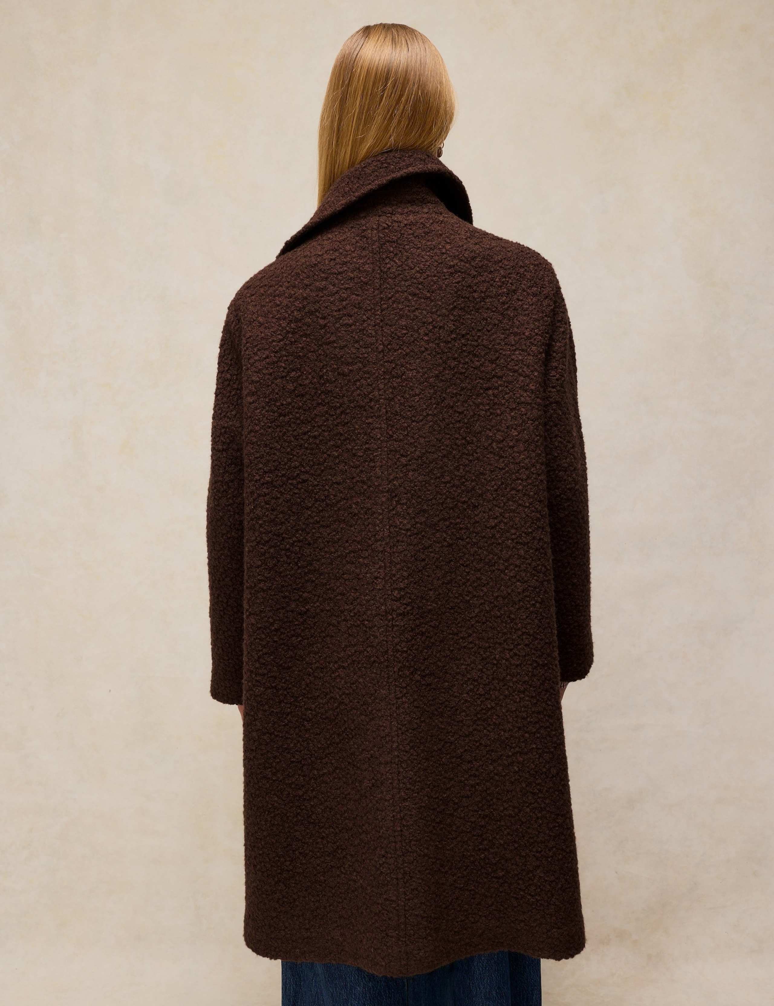 Wool Rich Bouclé Coat 3 of 6