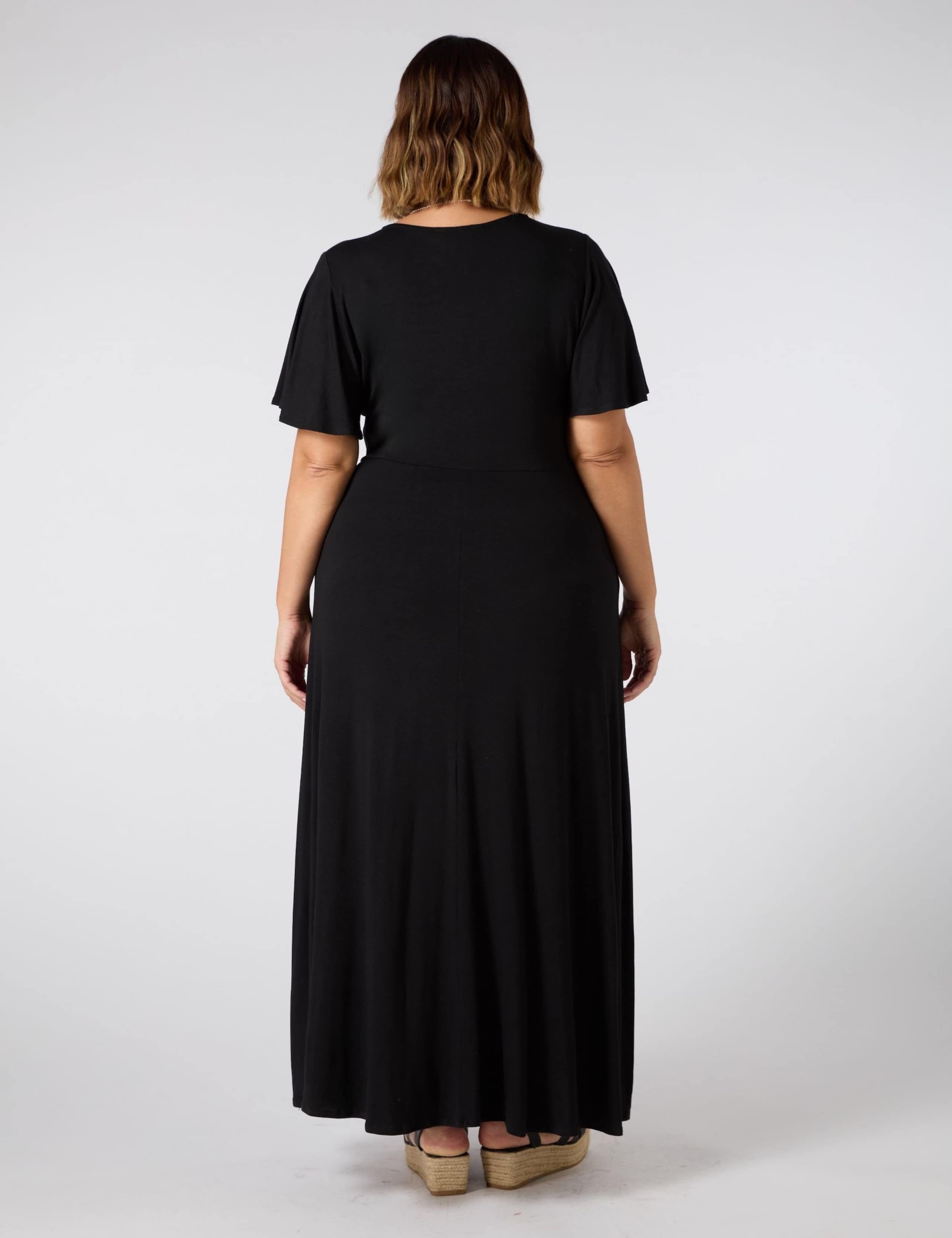 Jersey V-Neck Maxi Tea Dress 3 of 3