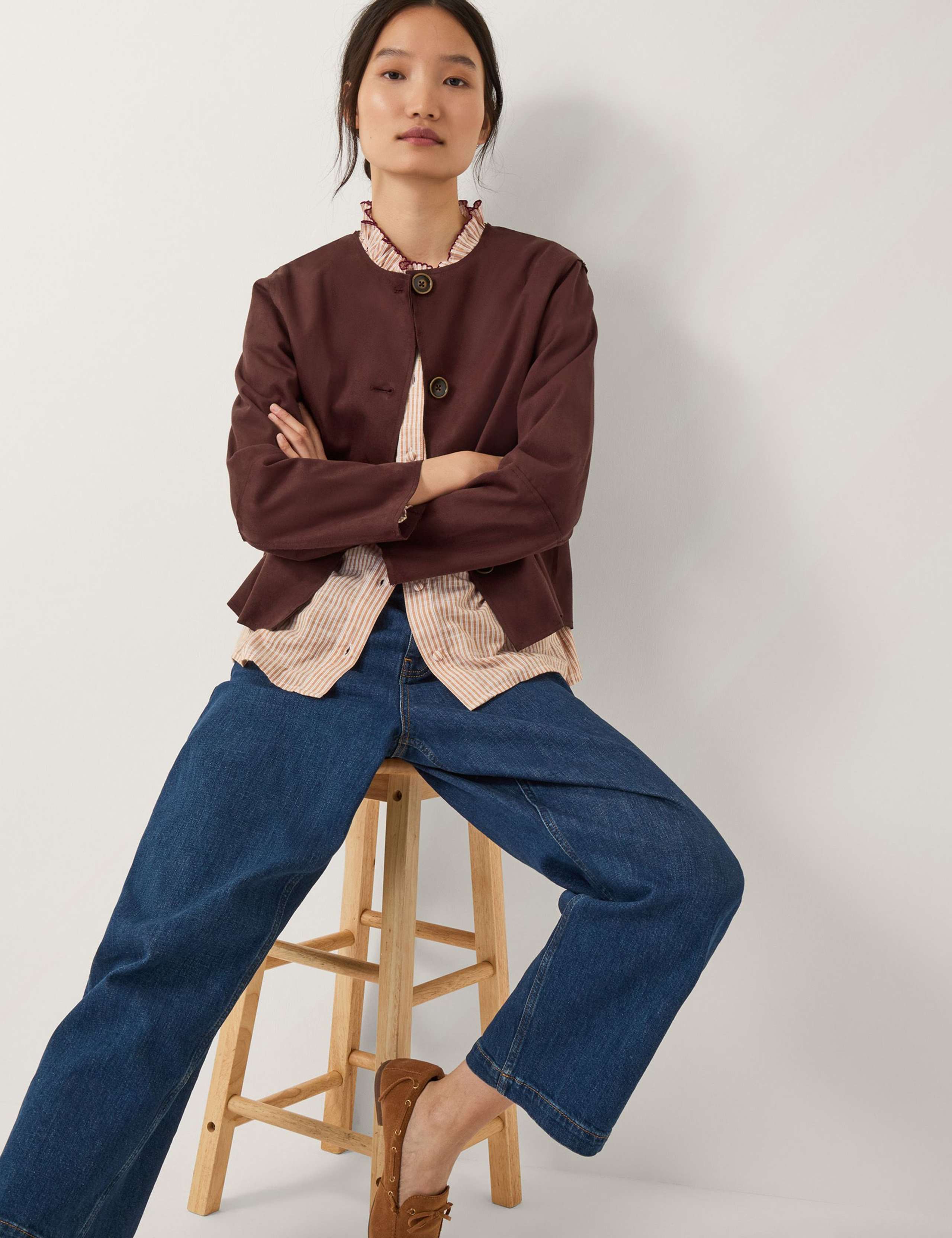 Suedette Short Jacket 3 of 6