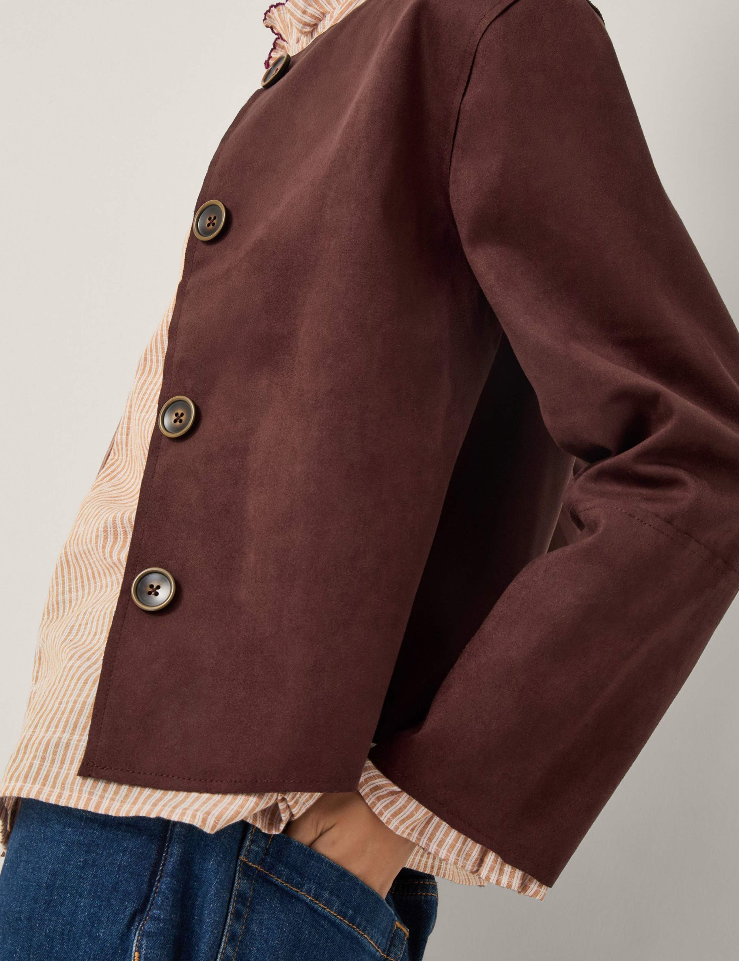 Suedette Short Jacket 4 of 6