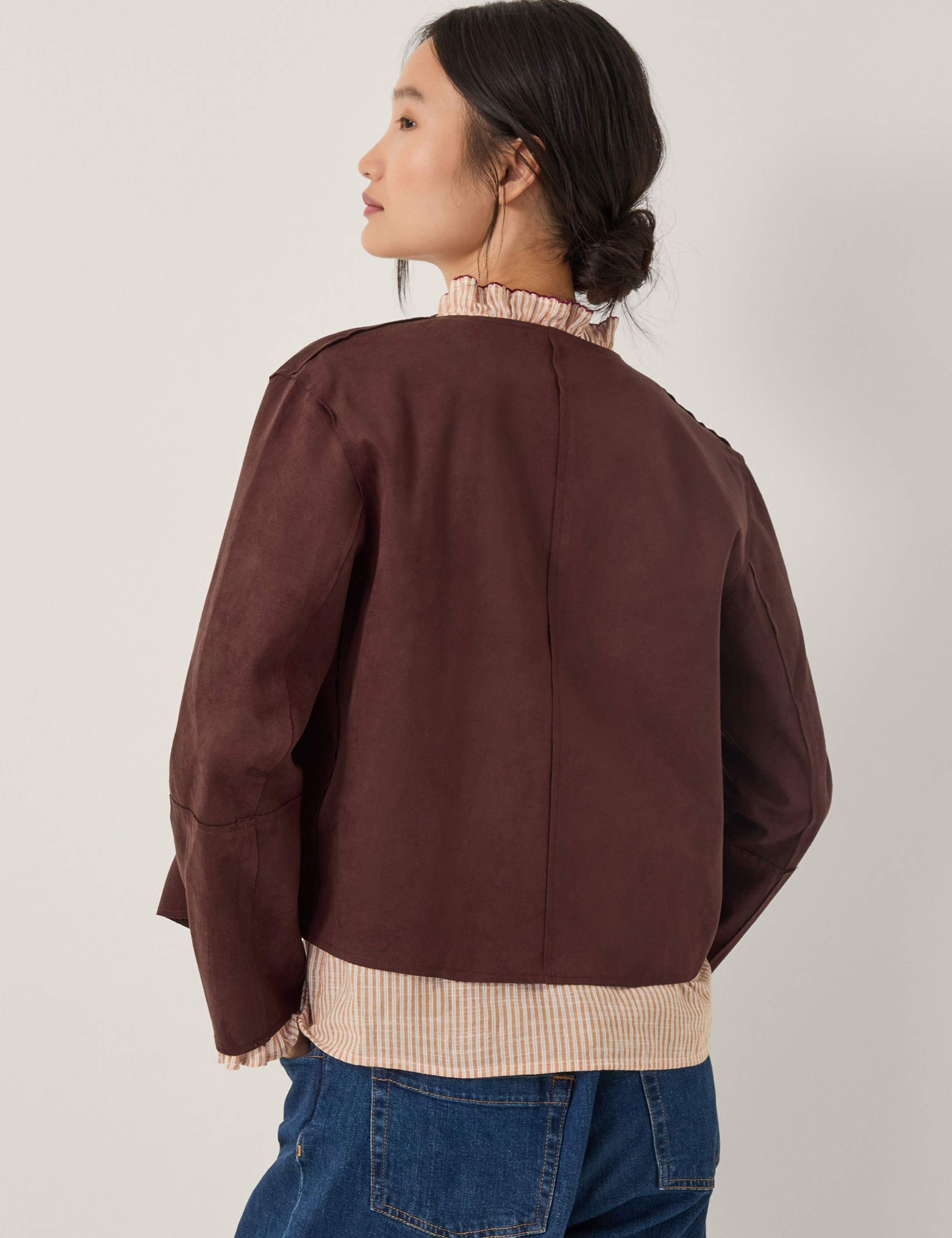 Suedette Short Jacket 5 of 6