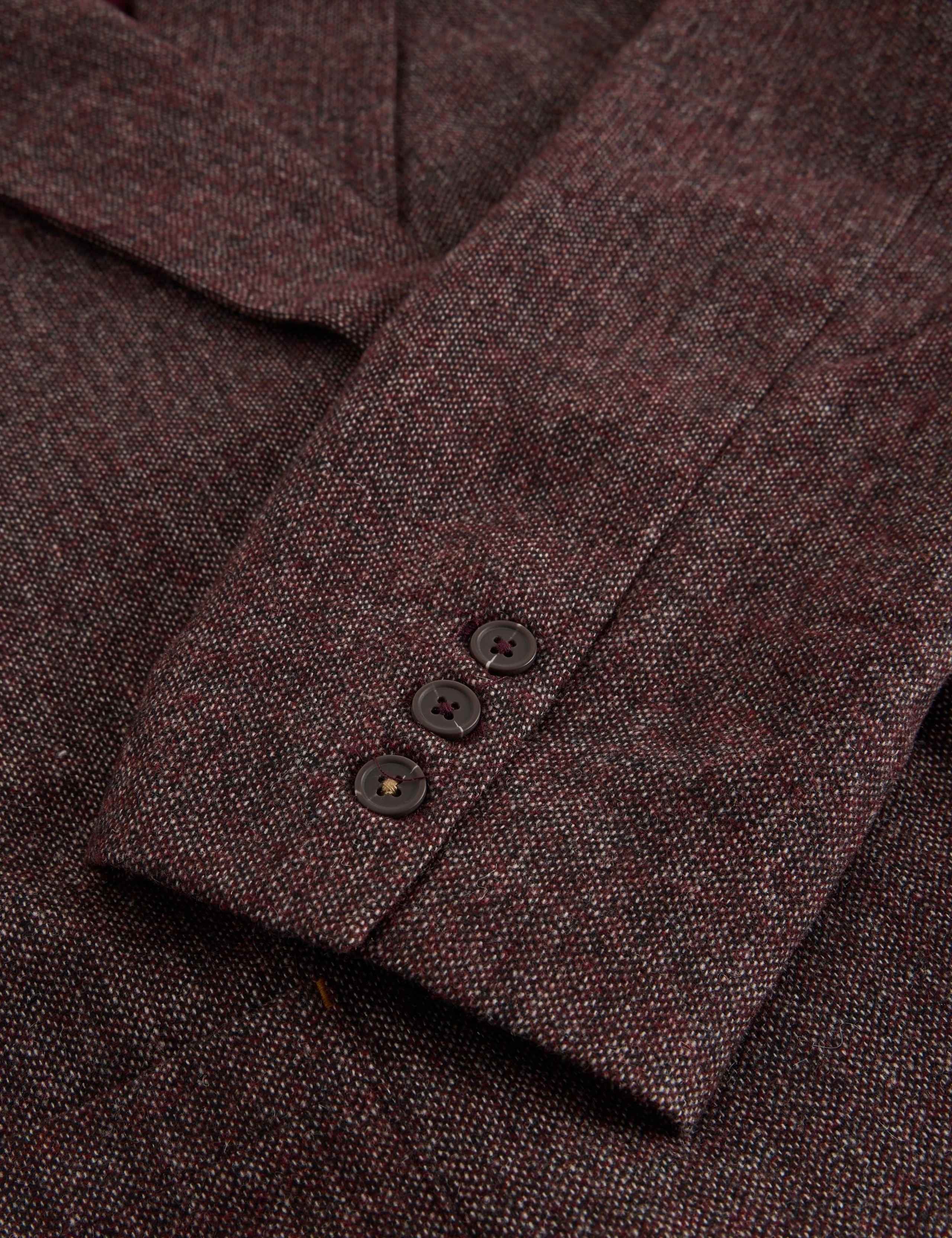Wool Blend Textured Tweed Blazer 7 of 7