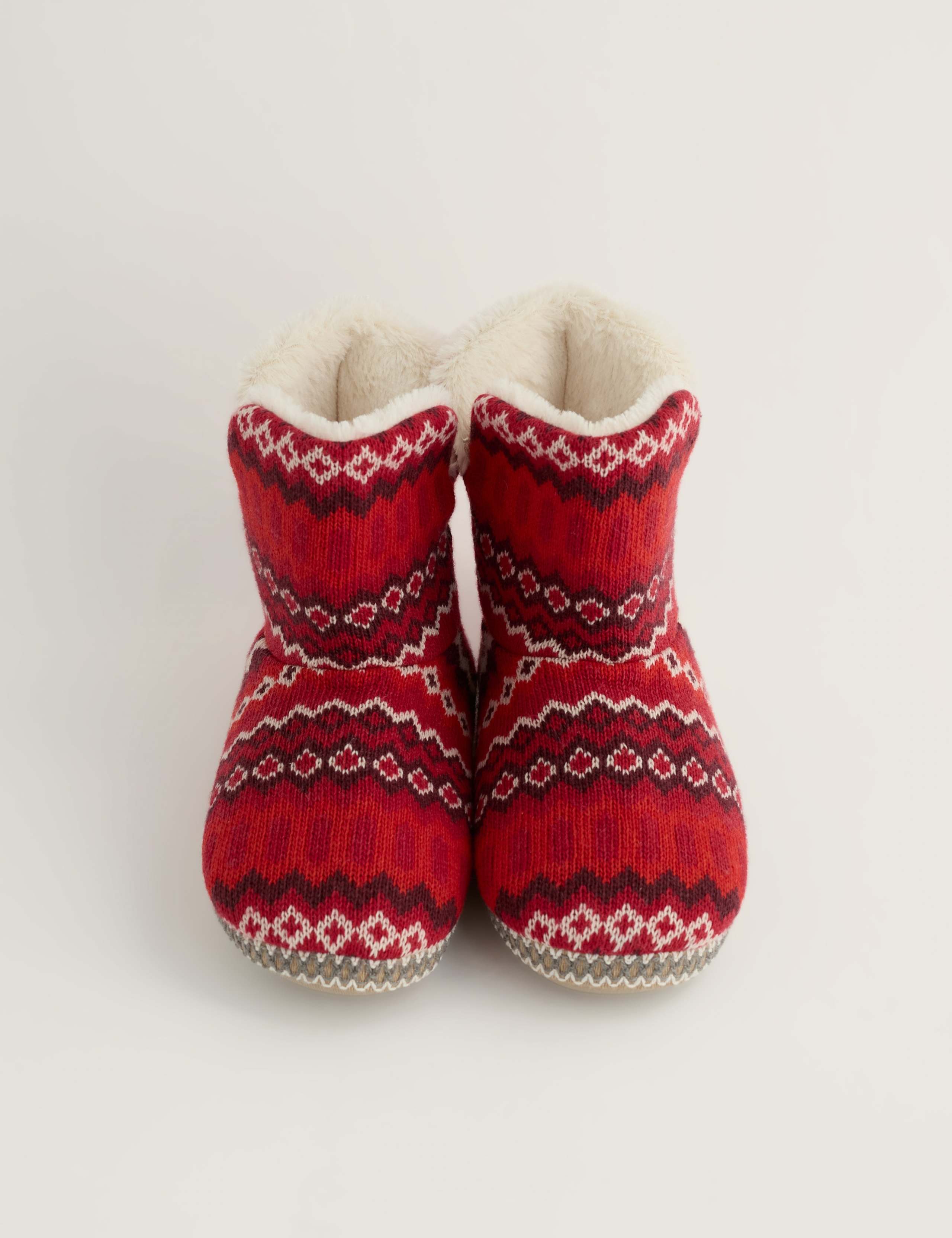 Cotton Slipper Boots 1 of 5
