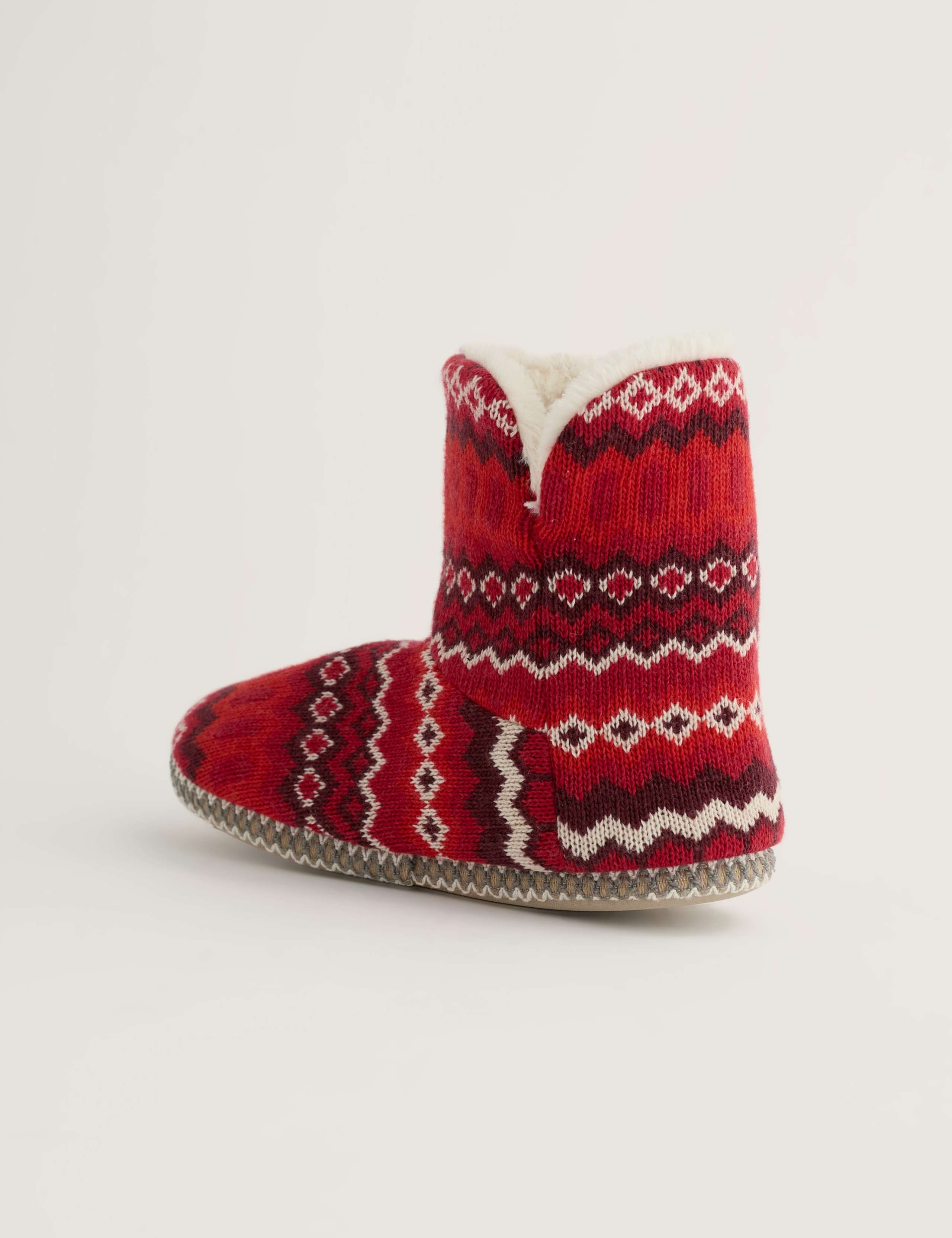 Cotton Slipper Boots 5 of 5