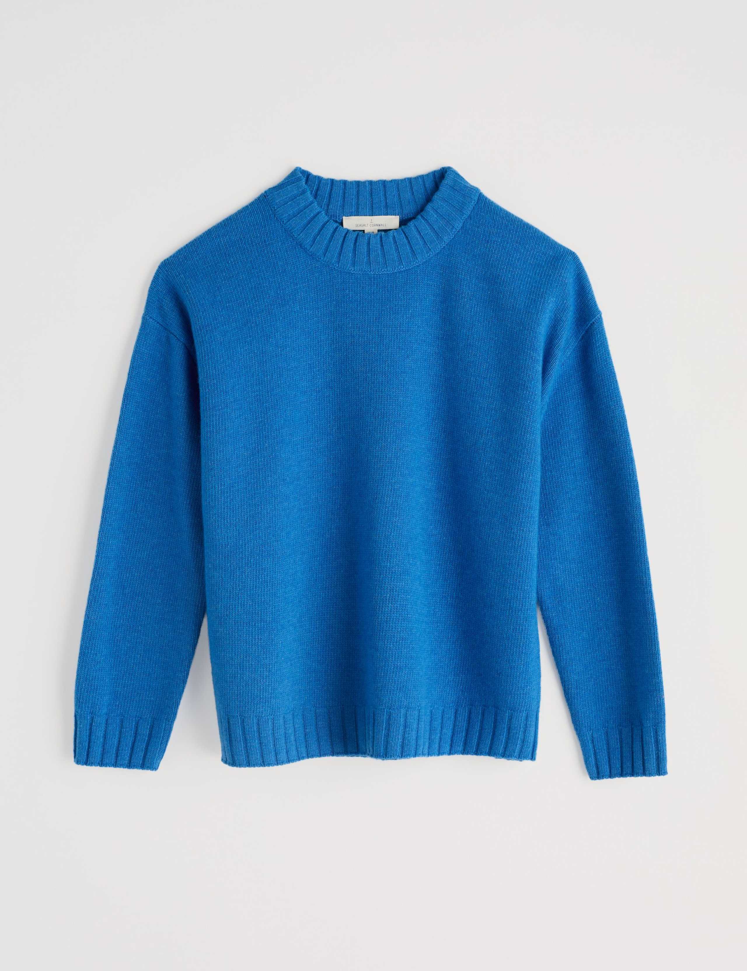 Merino Wool Rich Crew Neck Relaxed Jumper 2 of 5