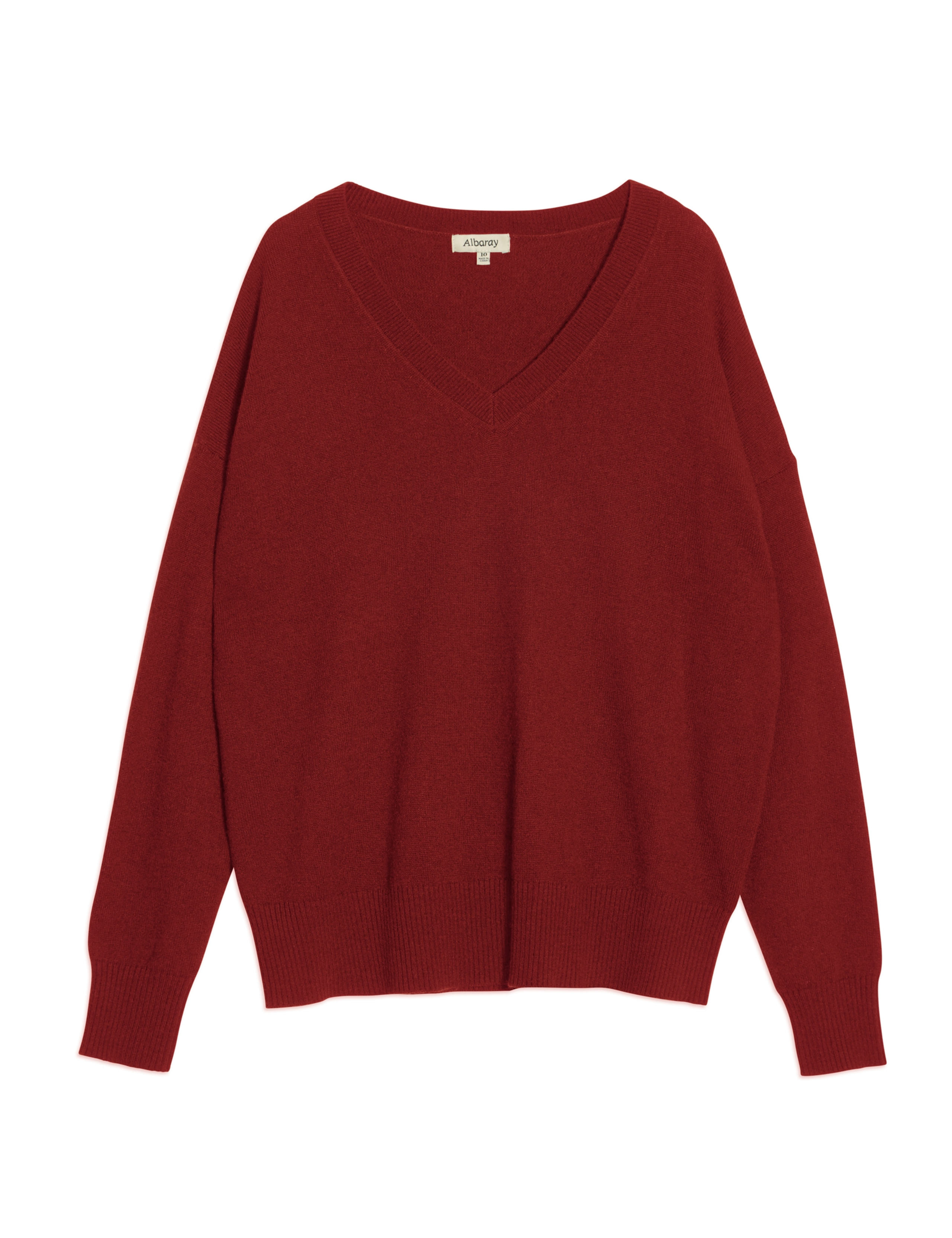Wool Blend V-Neck Relaxed Jumper 2 of 5