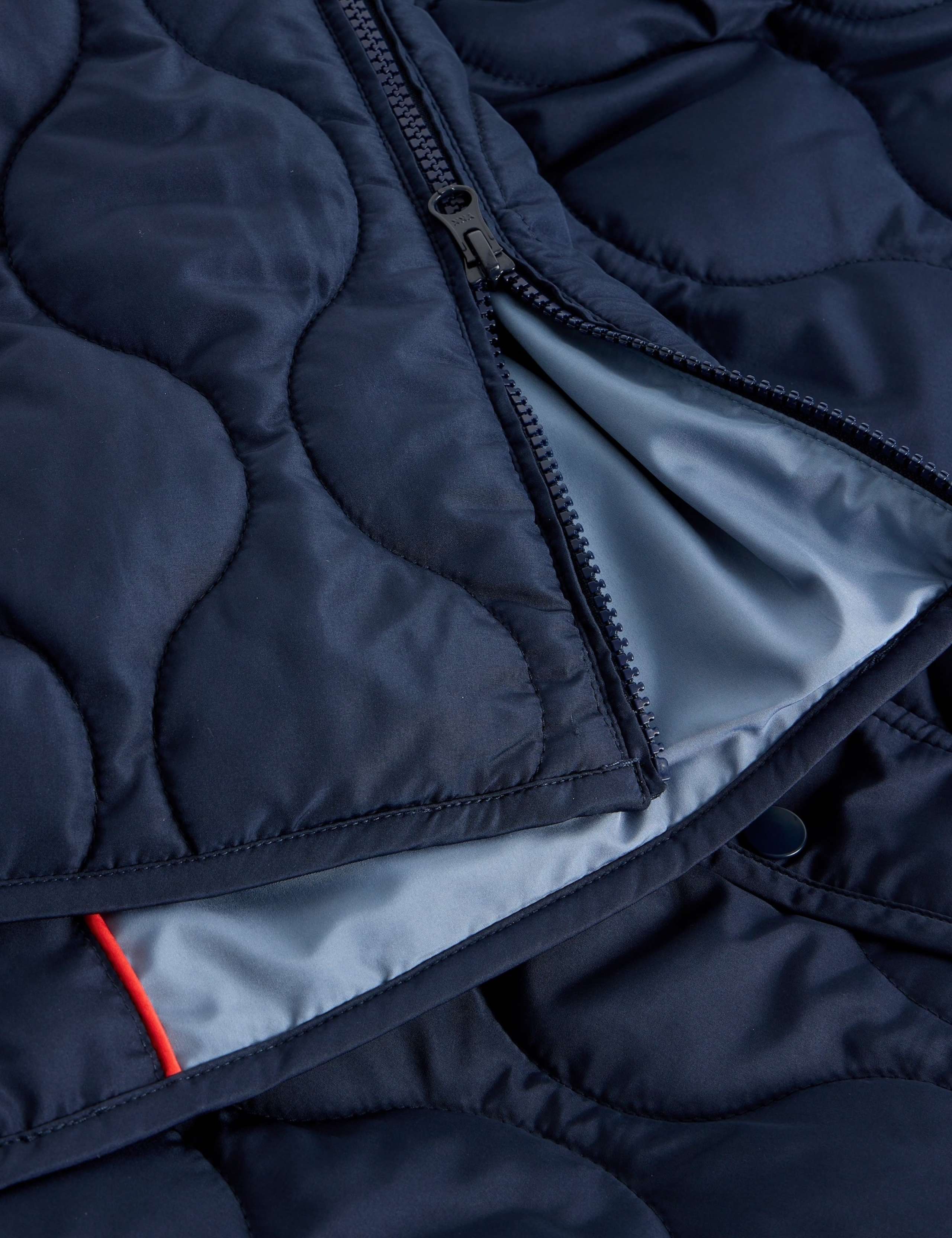 Quilted Collared Longline Puffer Coat 7 of 7