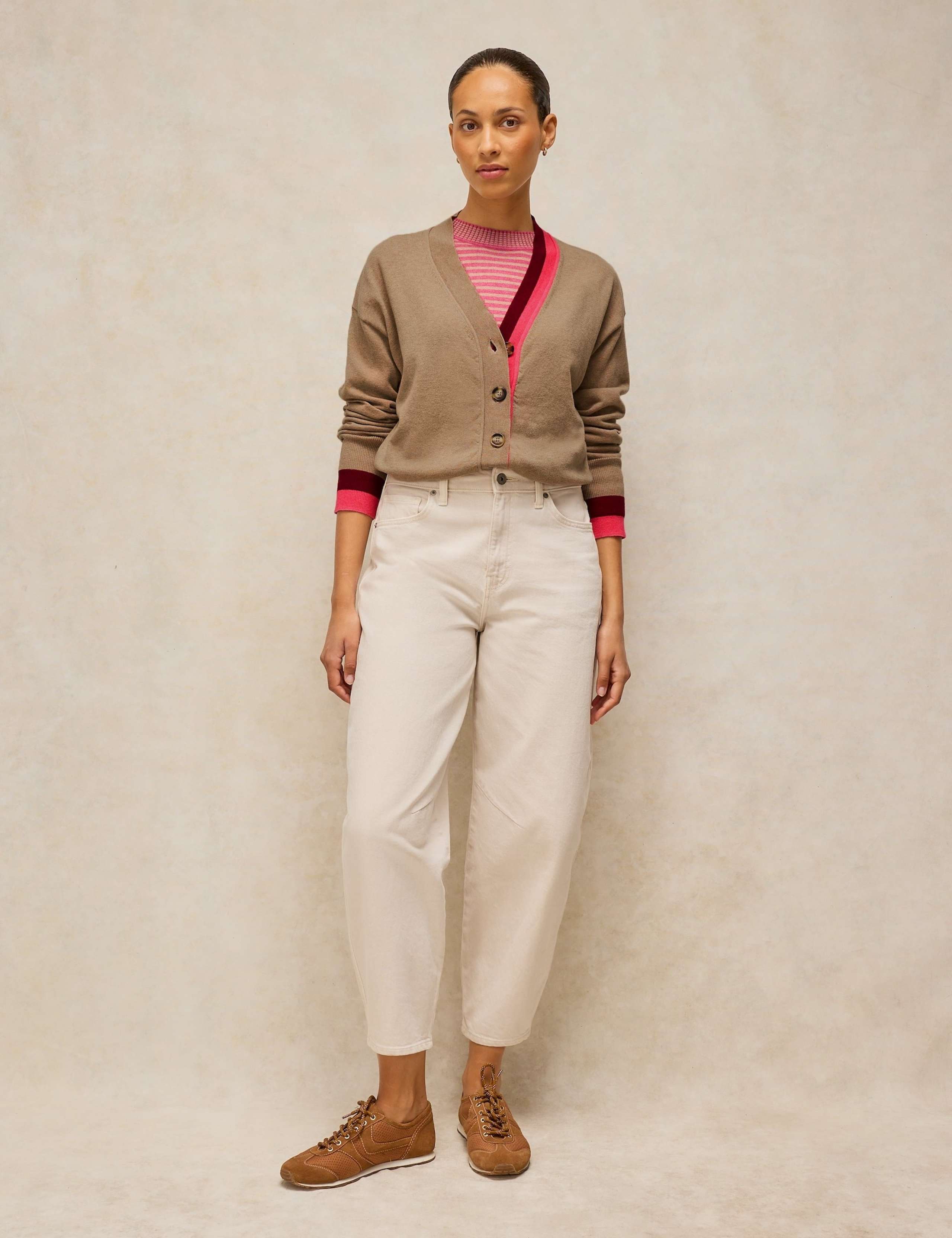 Cotton Rich Cardigan with Merino Wool 3 of 6