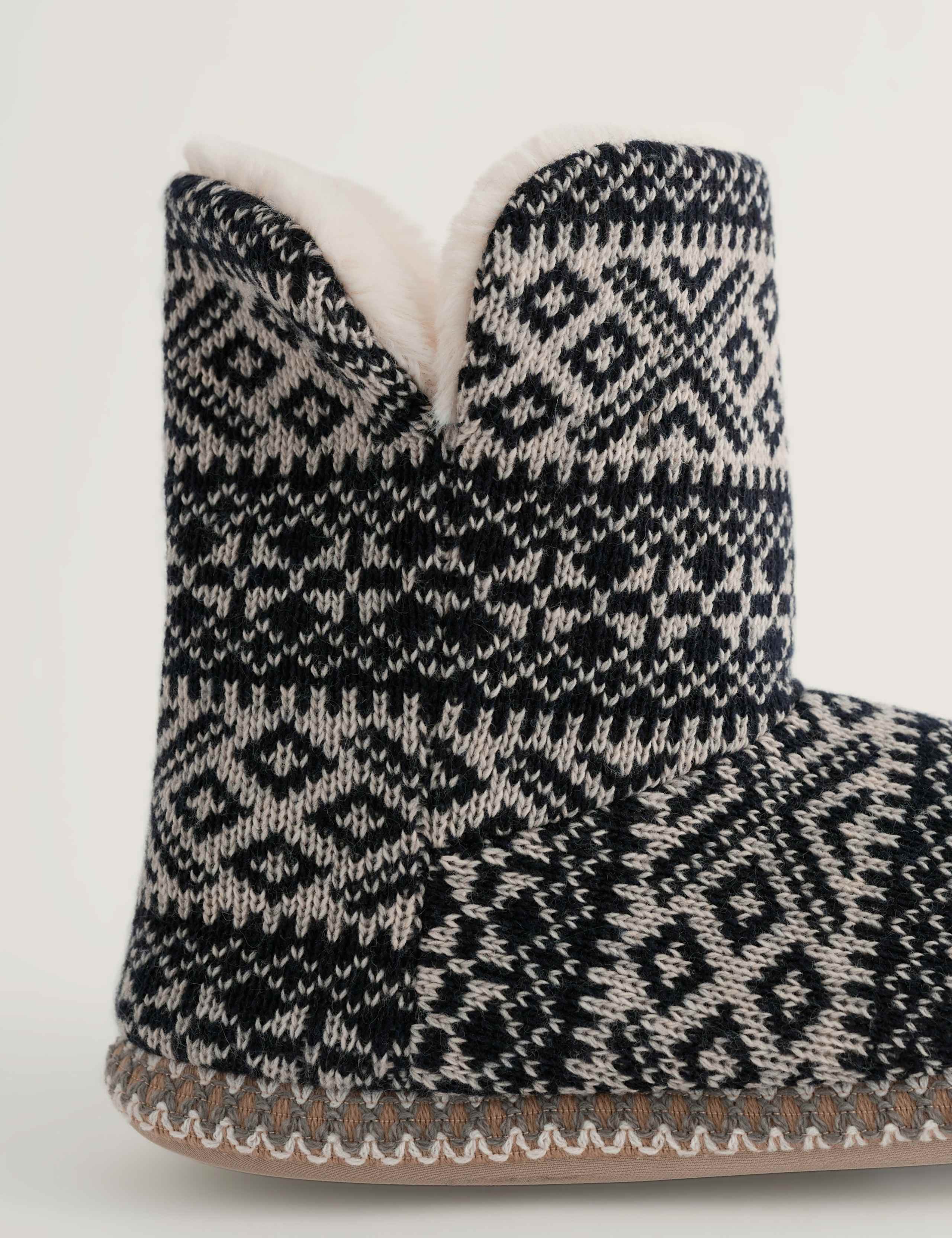 Cotton Slipper Boots 3 of 4