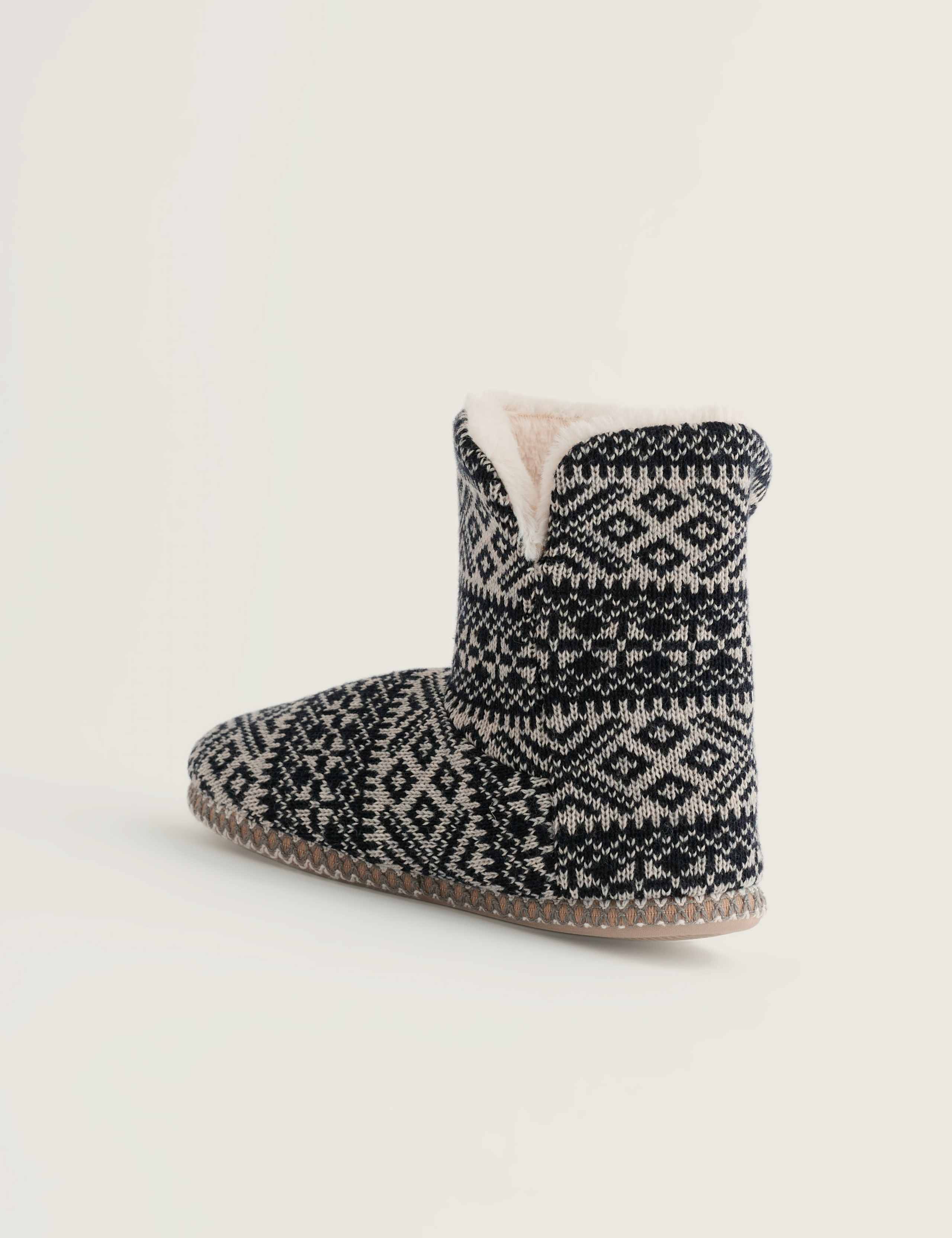 Cotton Slipper Boots 4 of 4