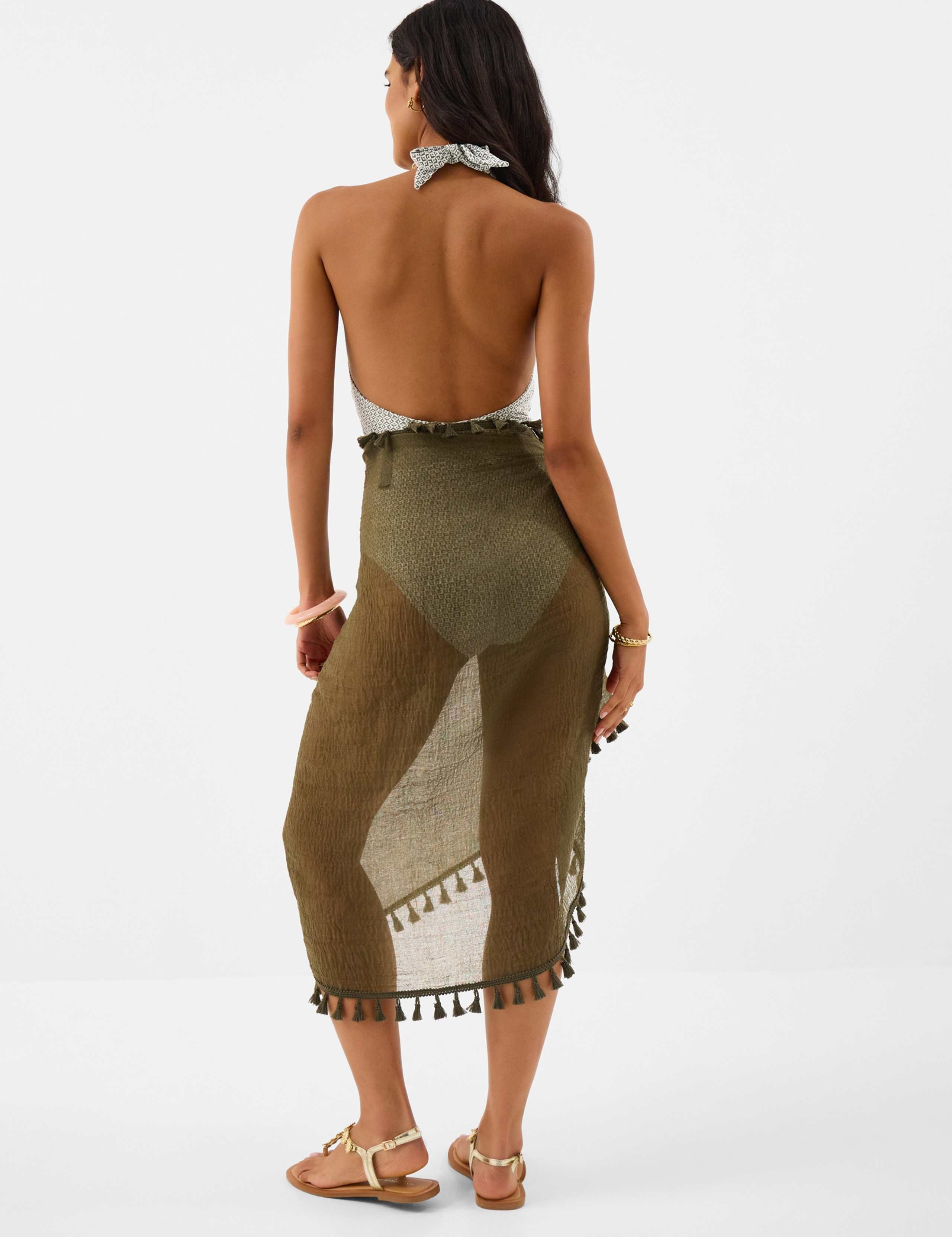 Woven Tassel Sarong 2 of 2