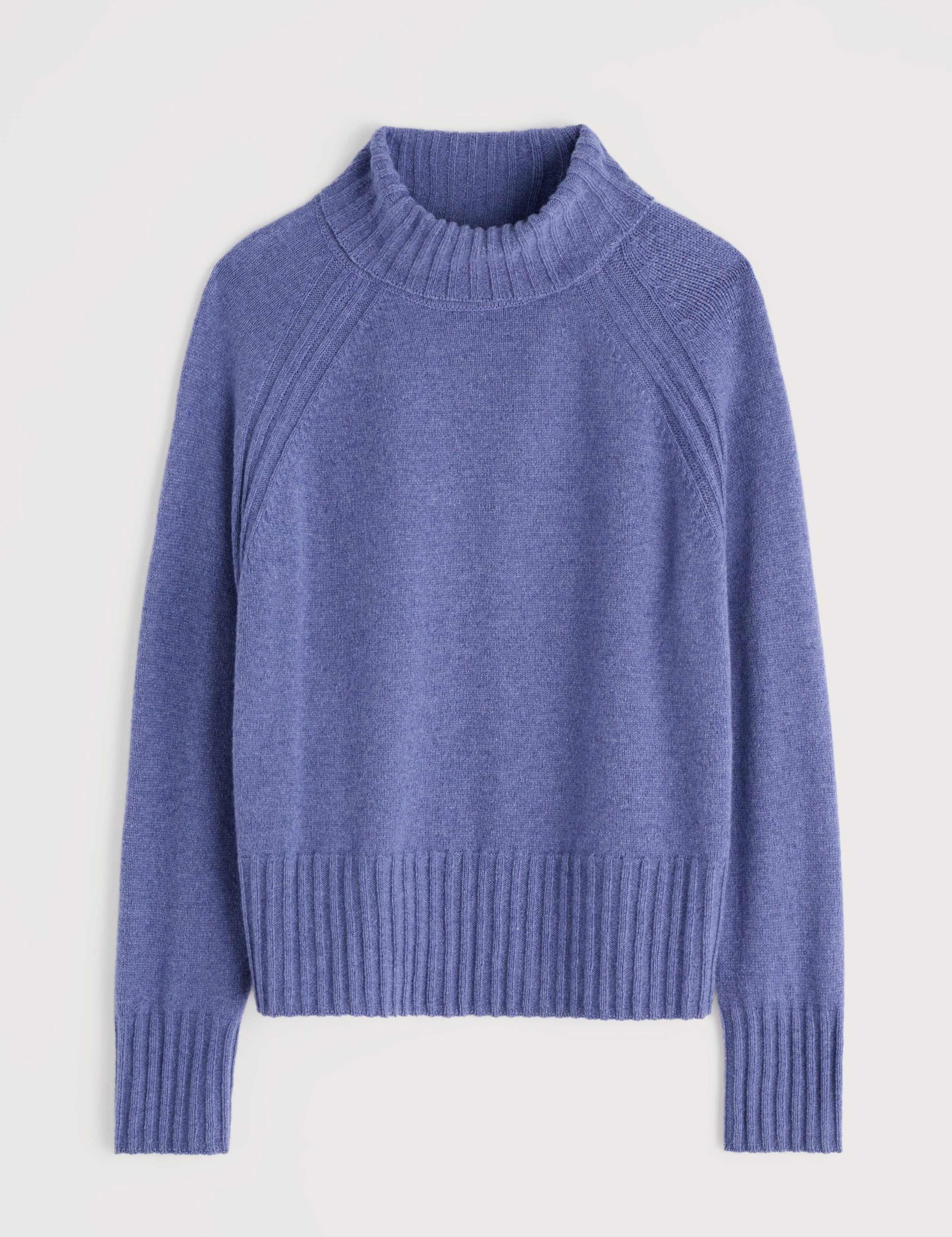 Merino Wool Rich Roll Neck Jumper 2 of 5