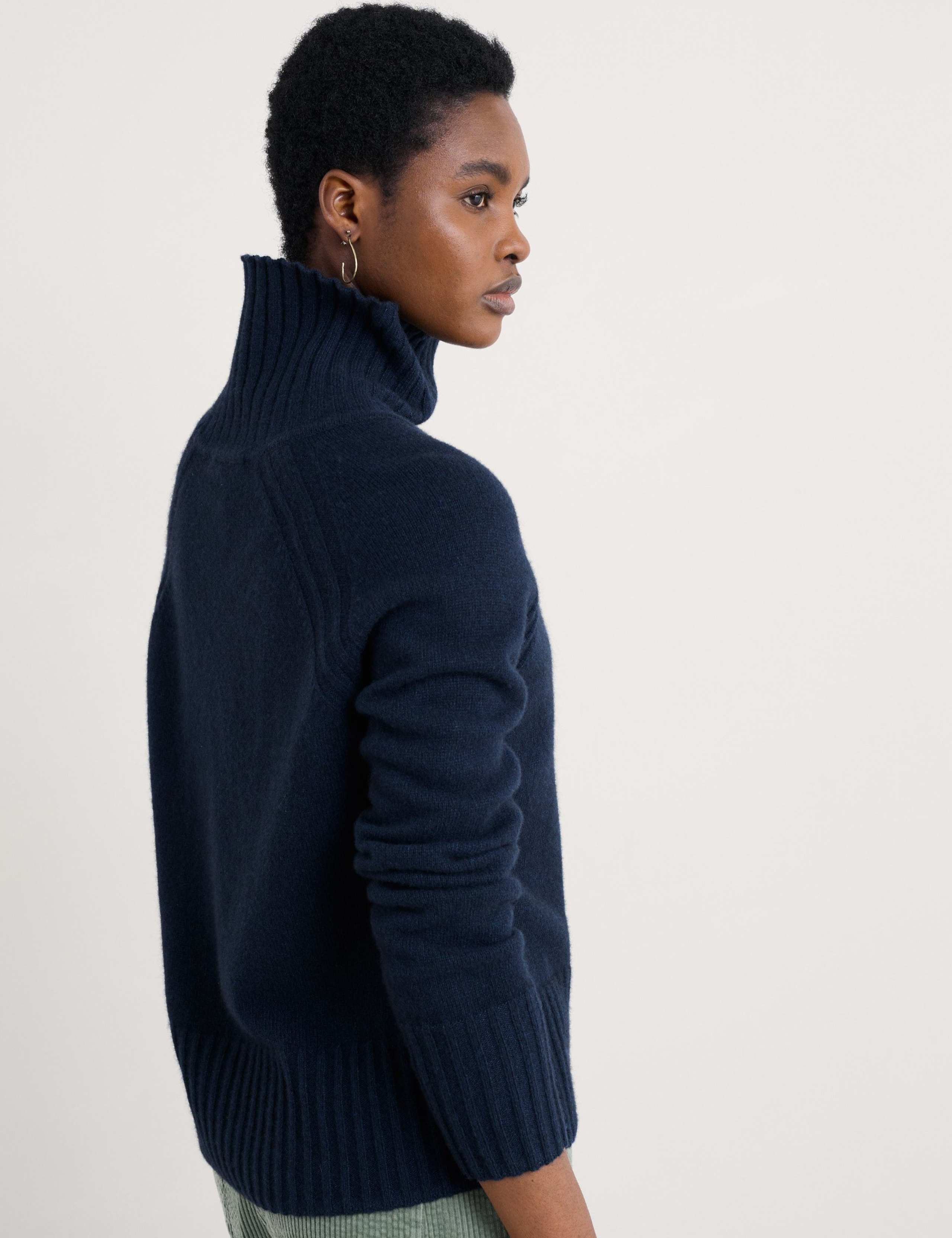 Wool Rich Roll Neck Jumper 3 of 6