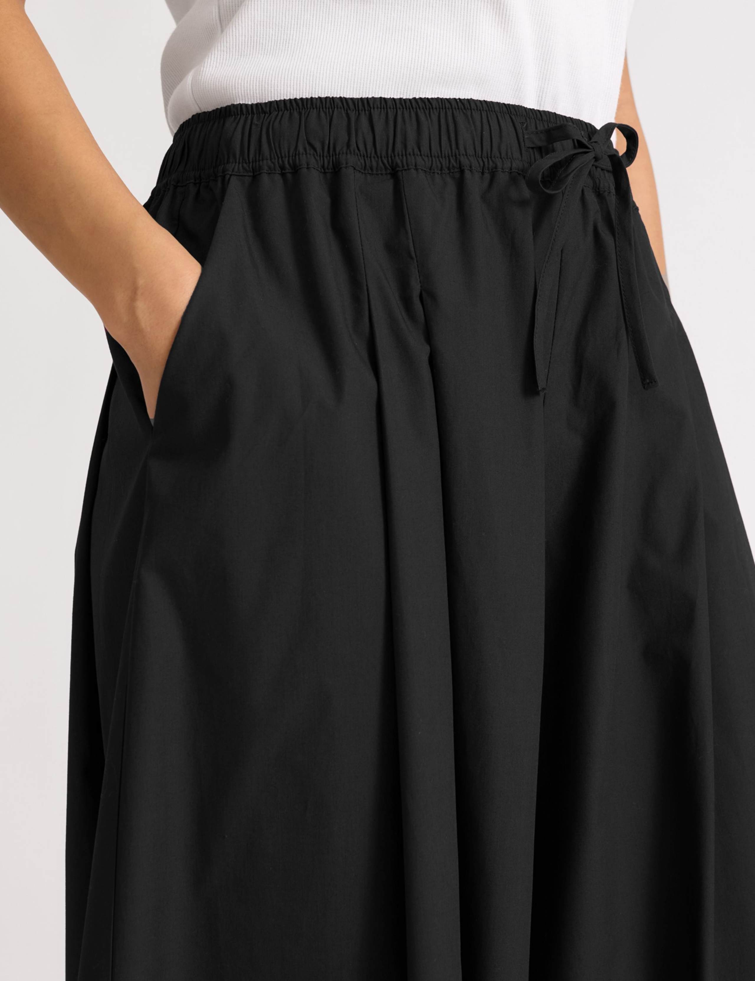 Pure Cotton Drawstring Culottes 5 of 5