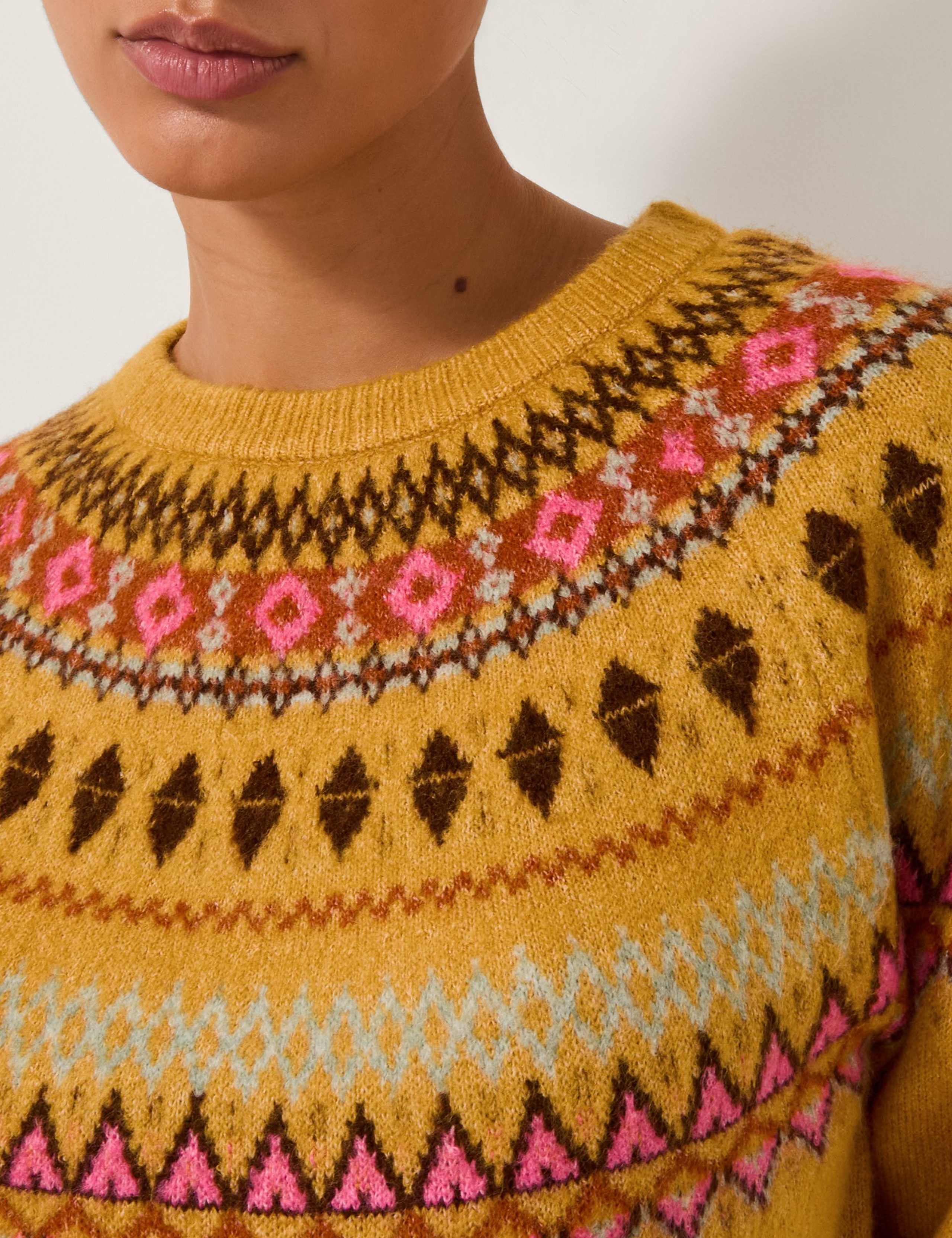 Fairisle Crew Neck Jumper 3 of 4