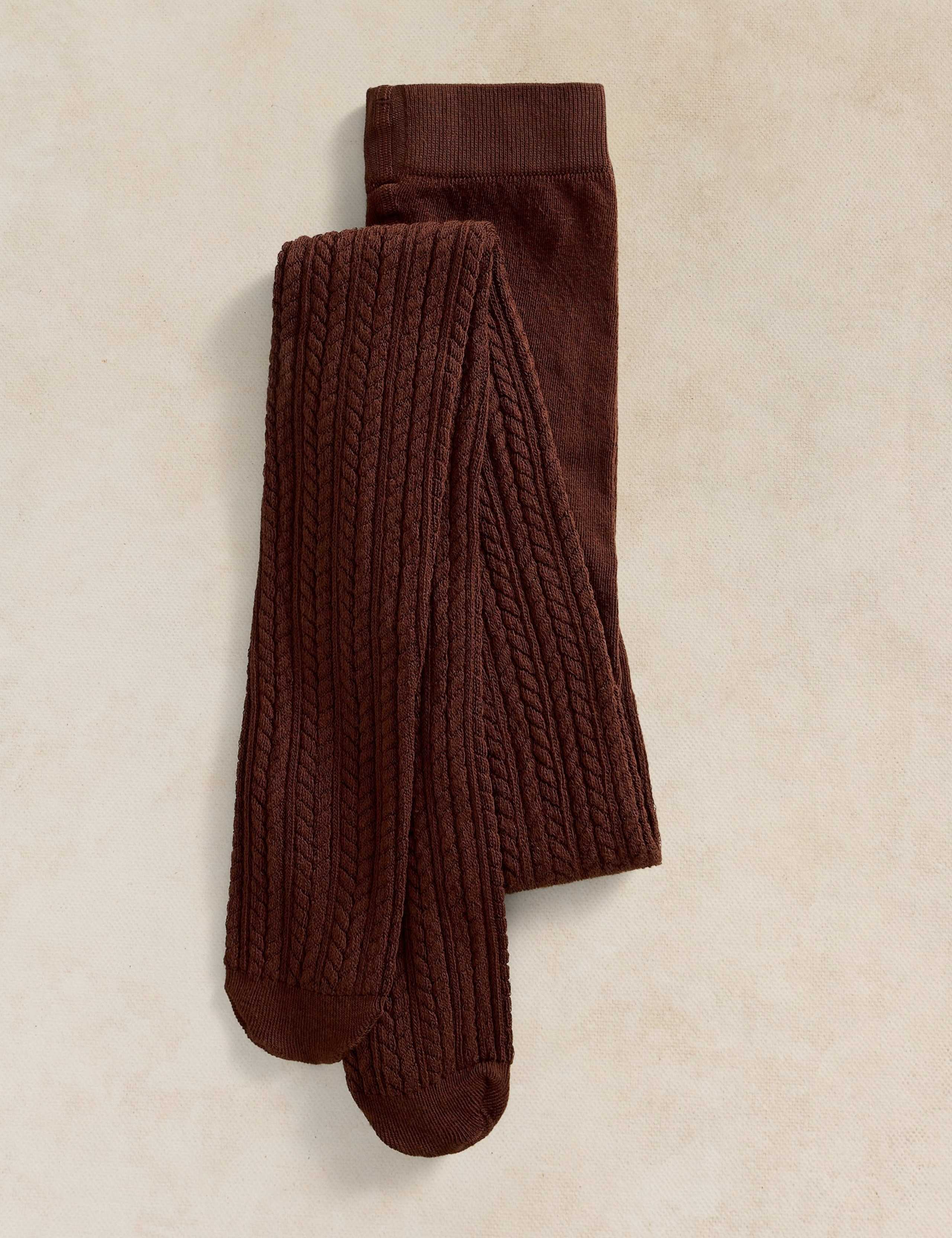 Cotton Rich Textured Tights 2 of 2