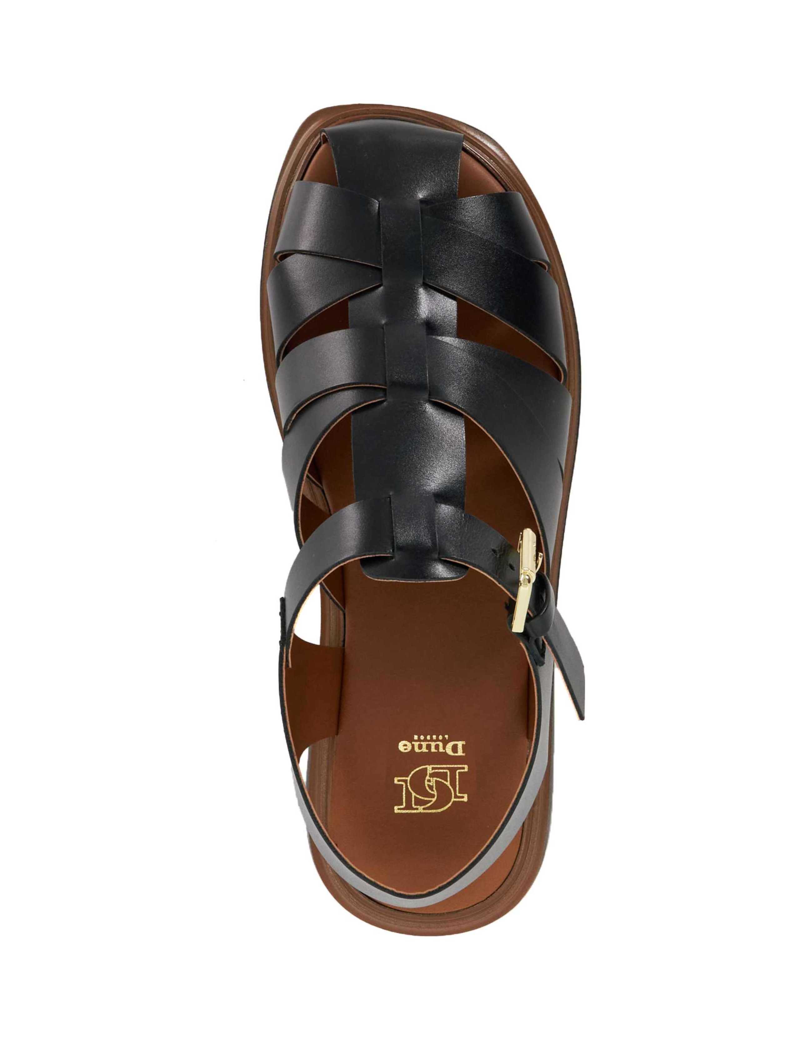 Leather Ankle Strap Fisherman Sandlas 2 of 5