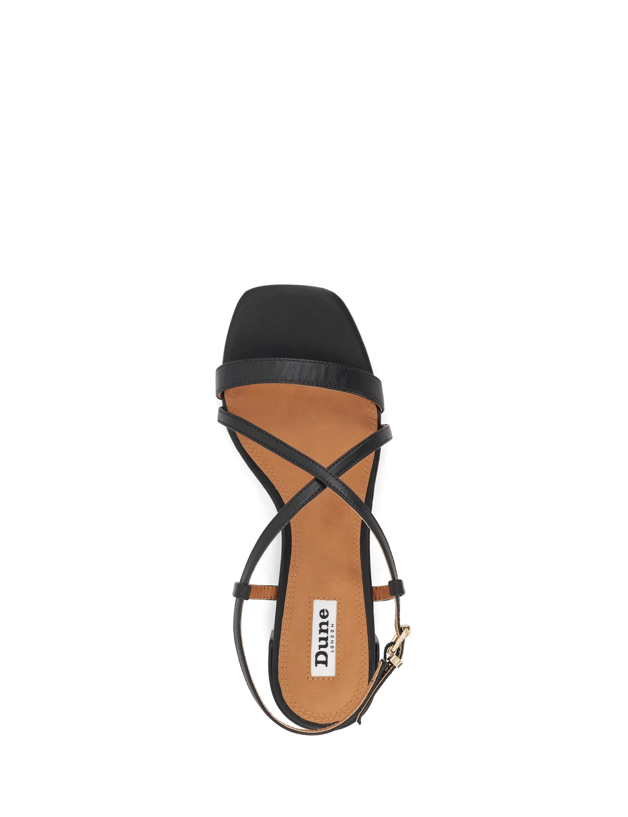 Leather Ankle Strap Block Heel Sandals 4 of 5