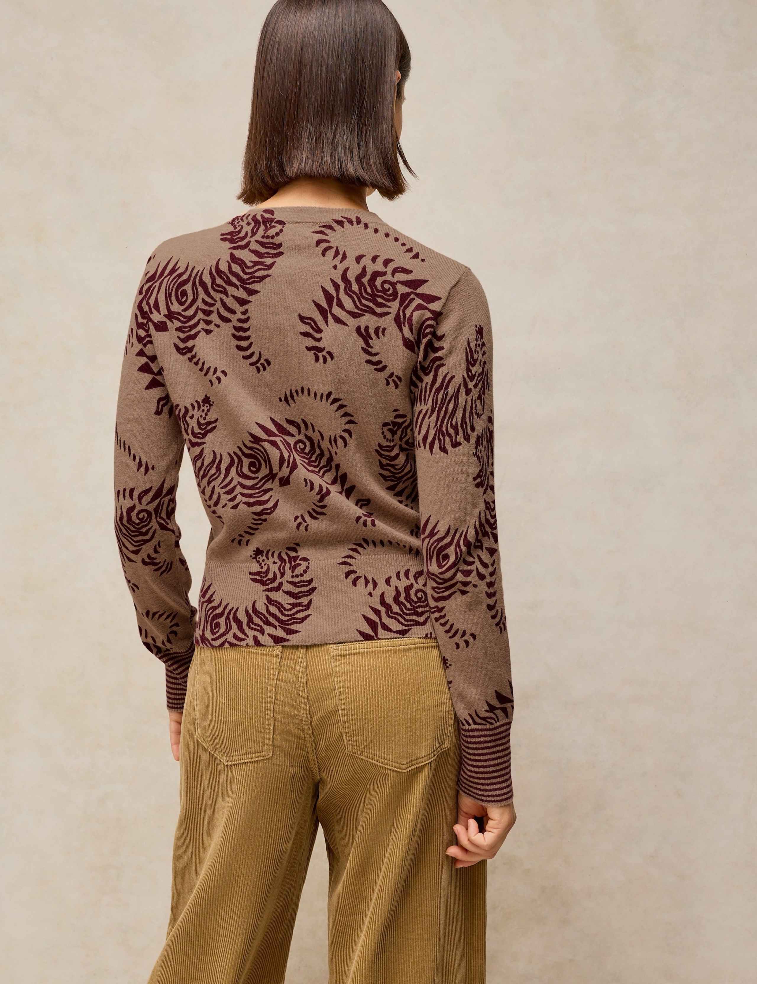 Pure Cotton Patterned Cardigan 4 of 6