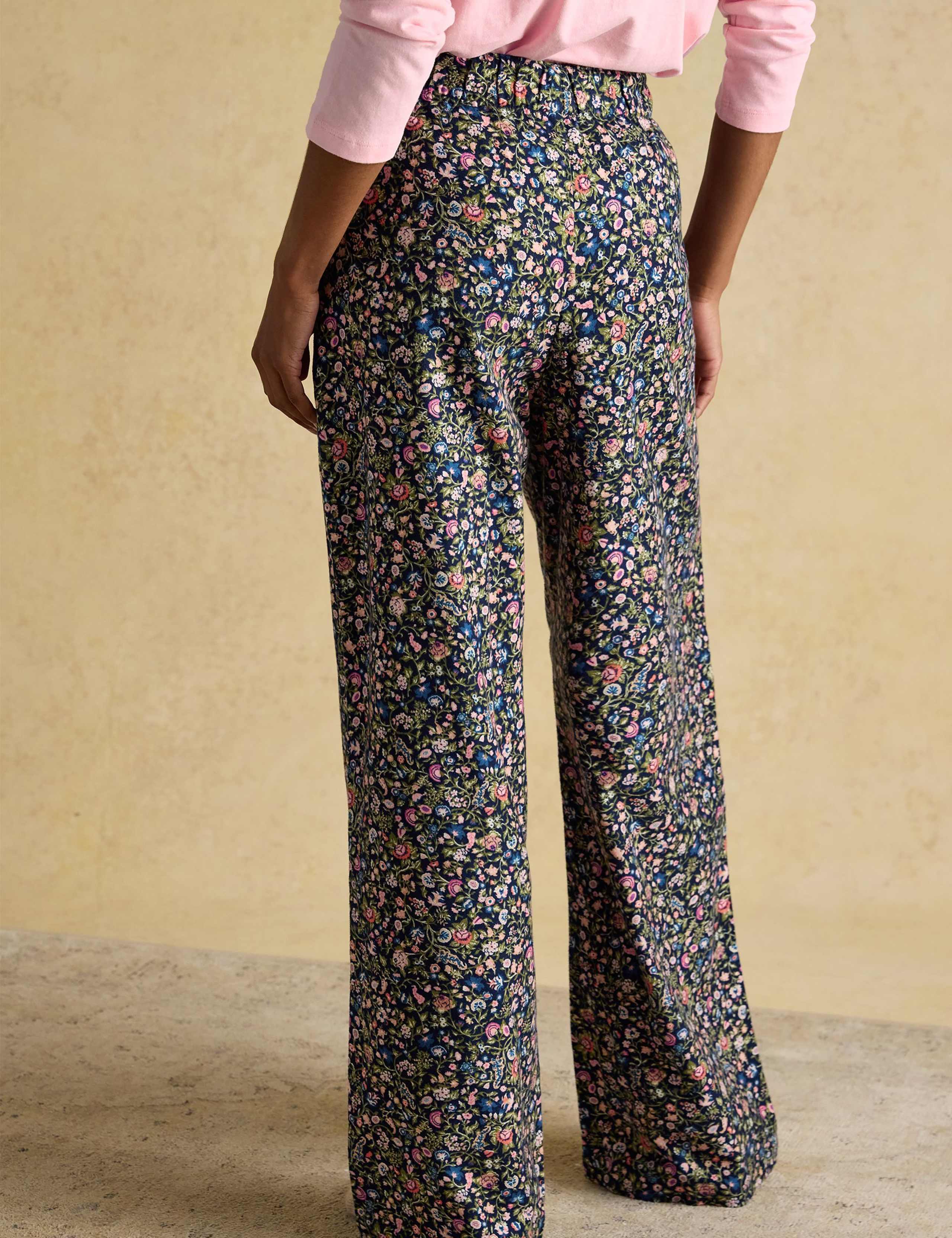 Pure Cotton Floral Pyjama Bottoms 4 of 7