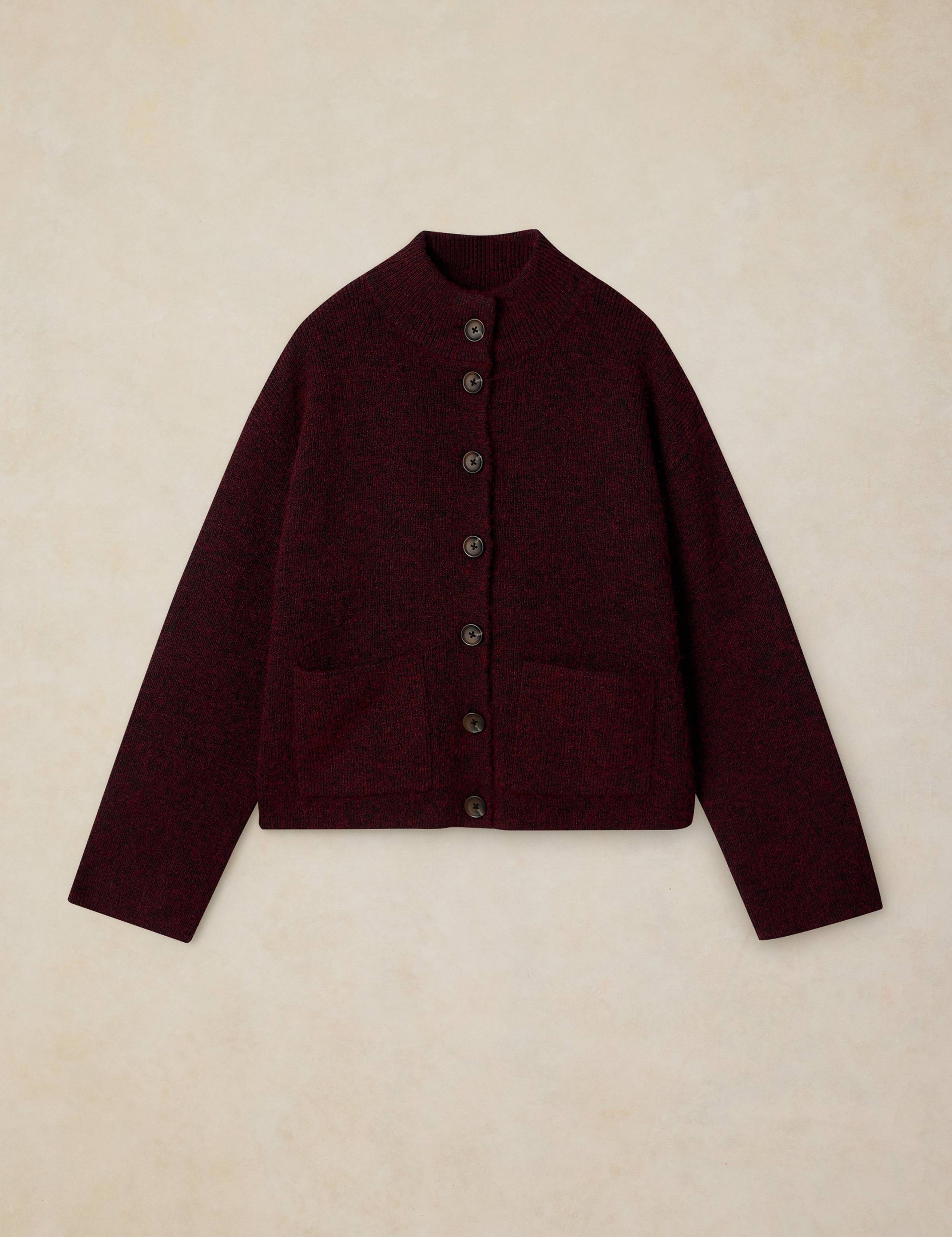 Funnel Neck Cardigan 6 of 6
