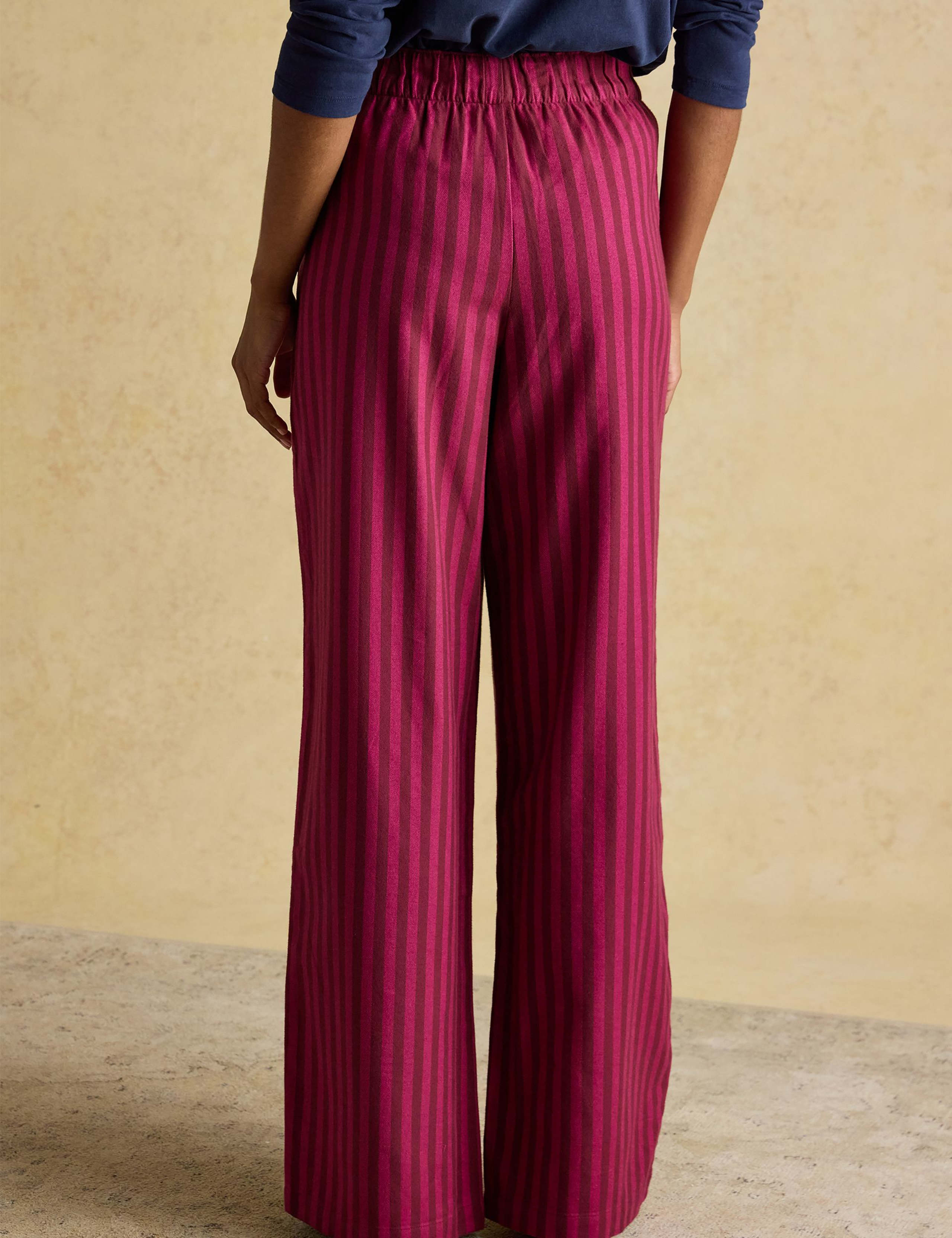 Pure Cotton Striped Pyjama Bottoms 3 of 8
