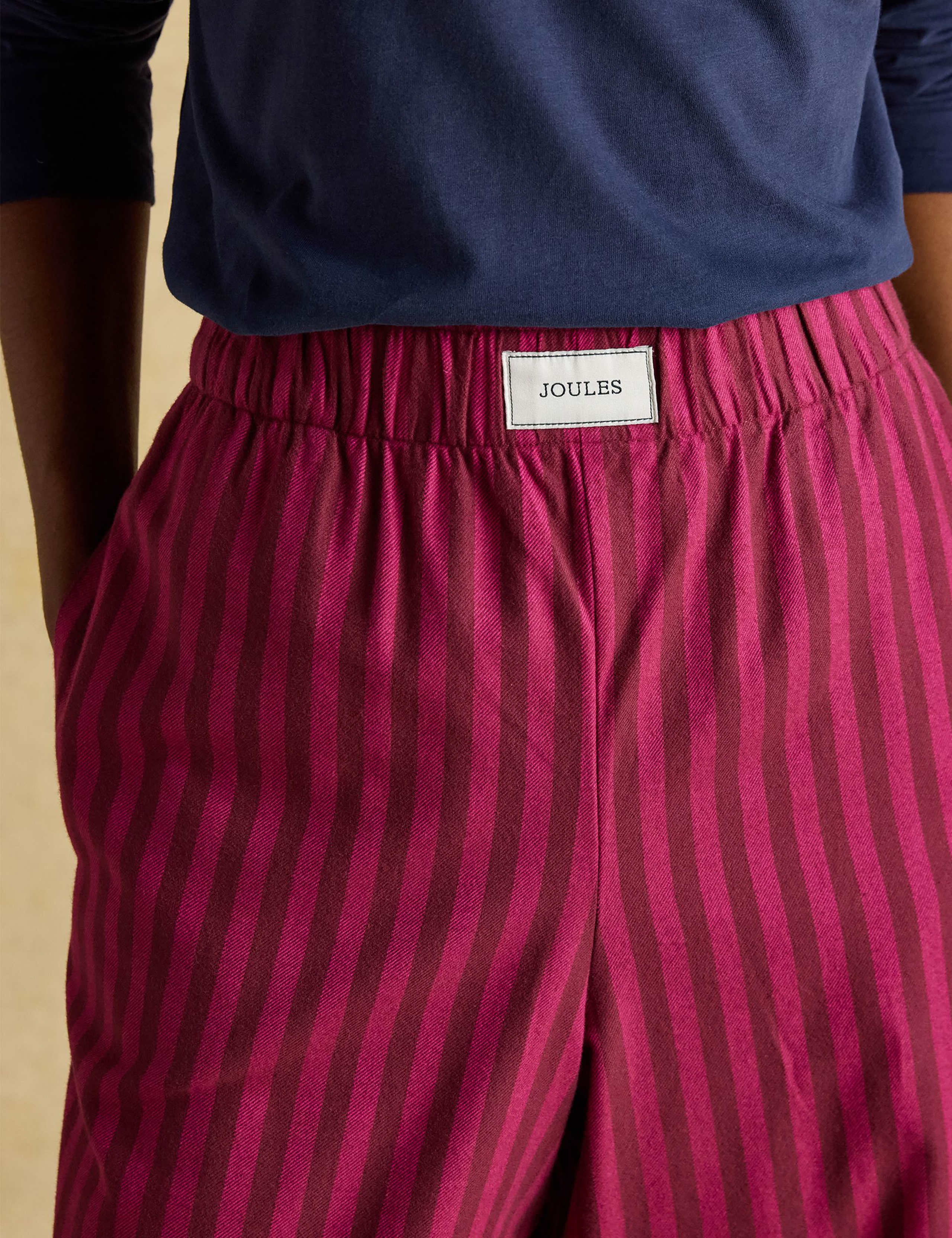 Pure Cotton Striped Pyjama Bottoms 8 of 8