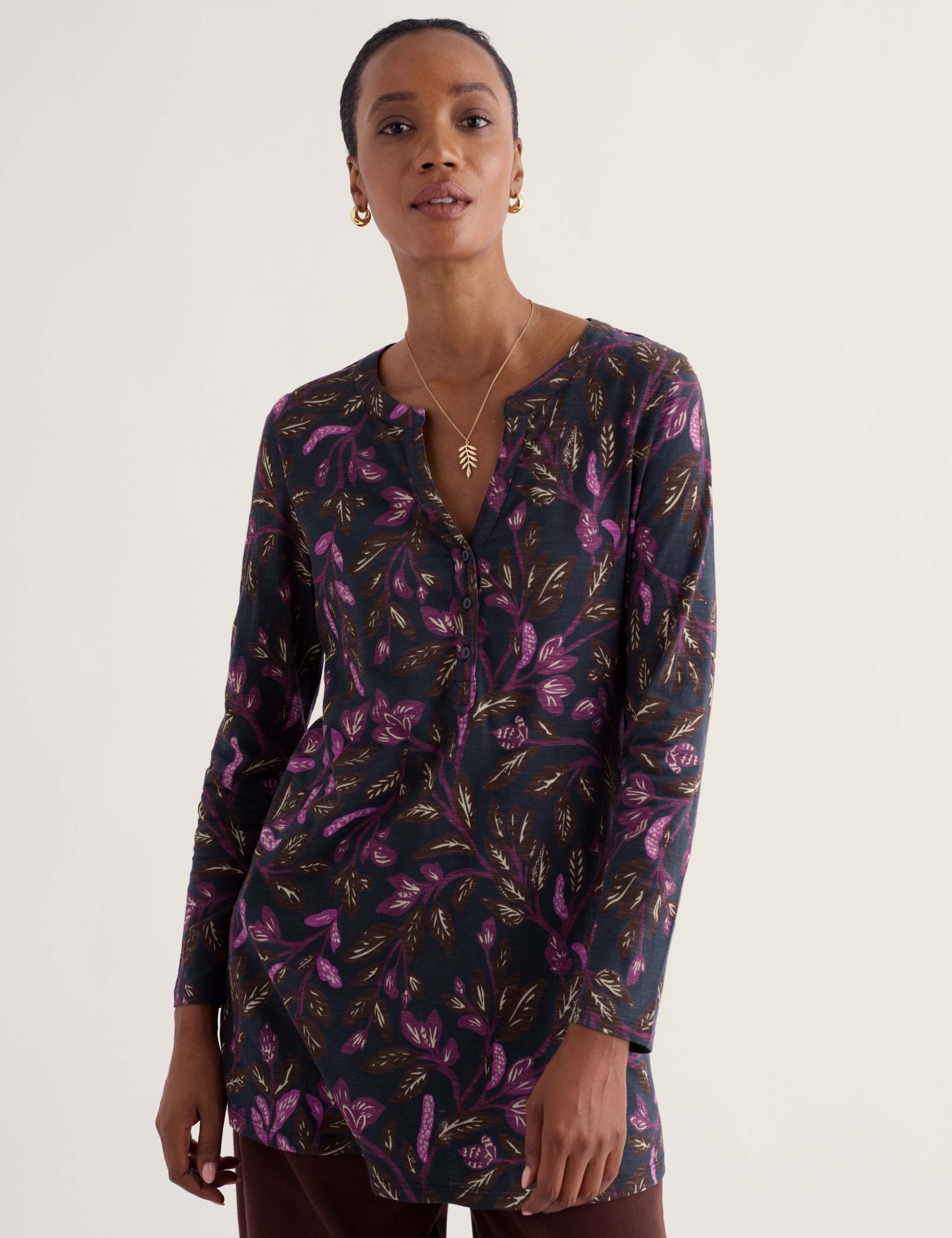 Pure Cotton Printed Tunic 5 of 5