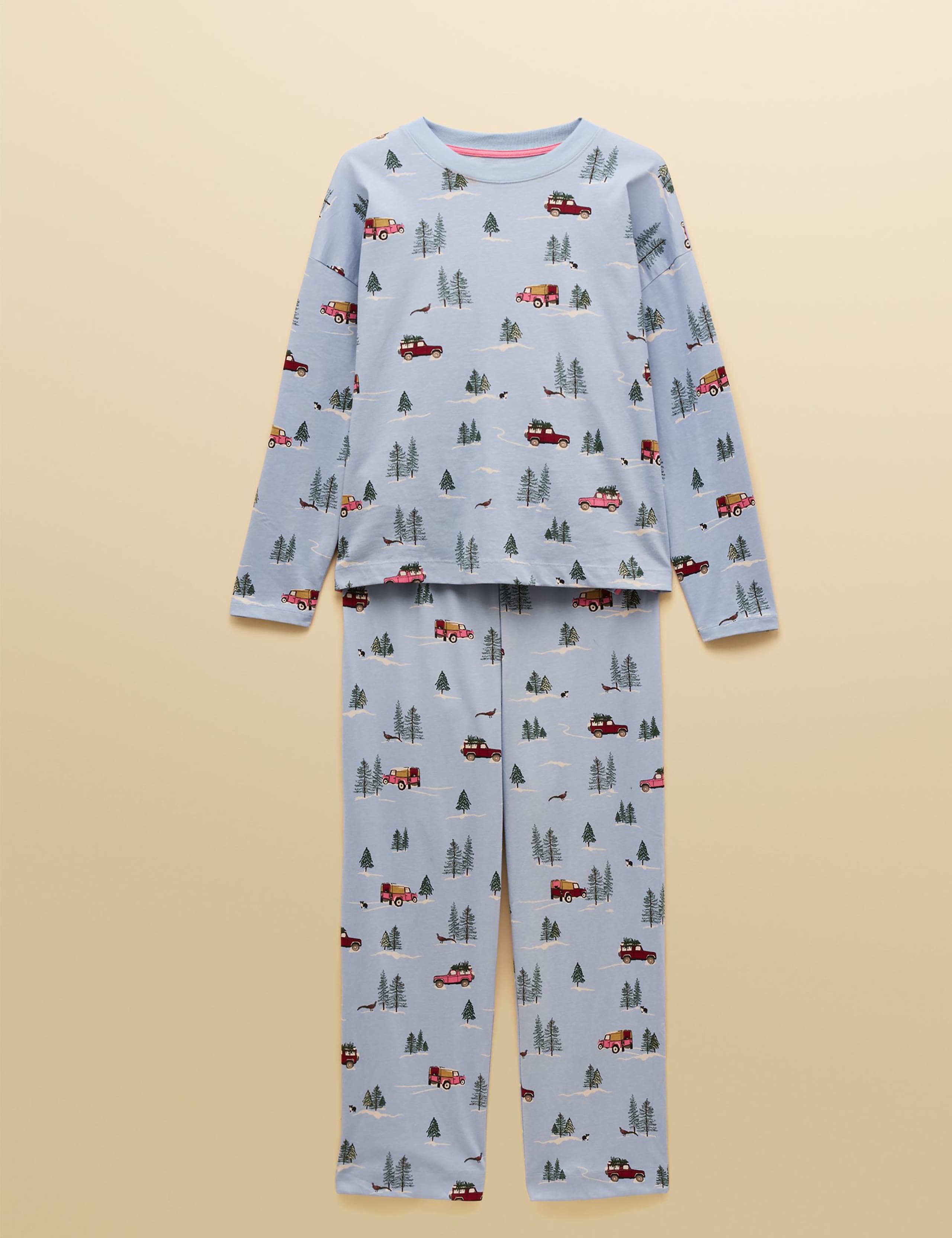 Pure Cotton Pyjama Set 2 of 9