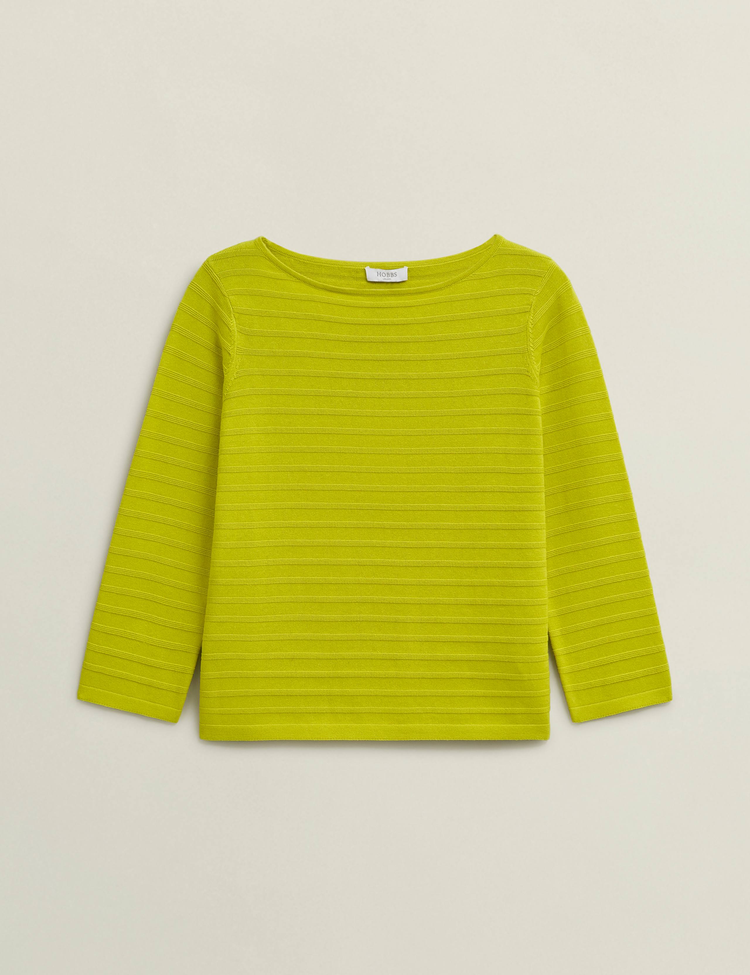 Pure Cotton Textured Jumper 2 of 7