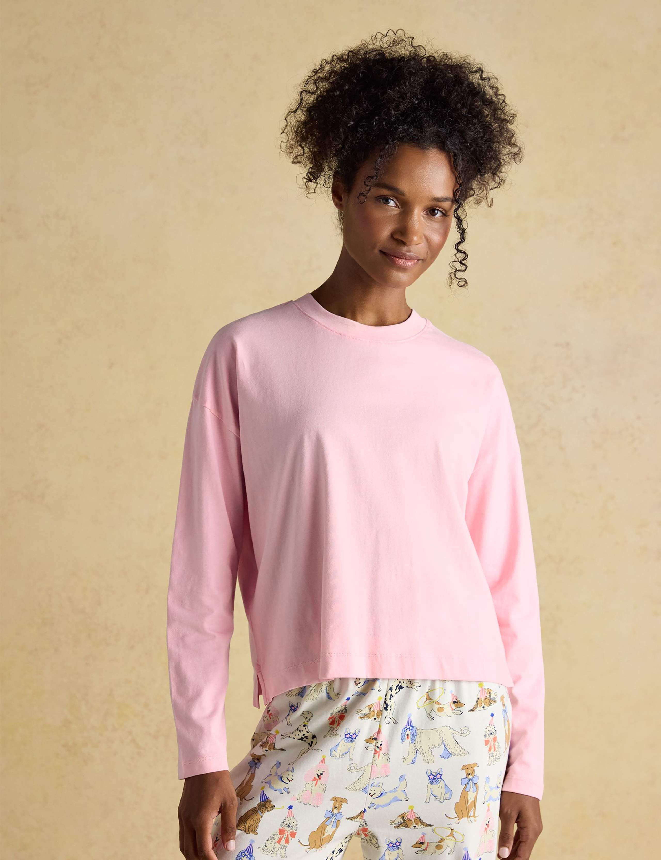 Pure Cotton Dog Print Pyjama Set 4 of 7