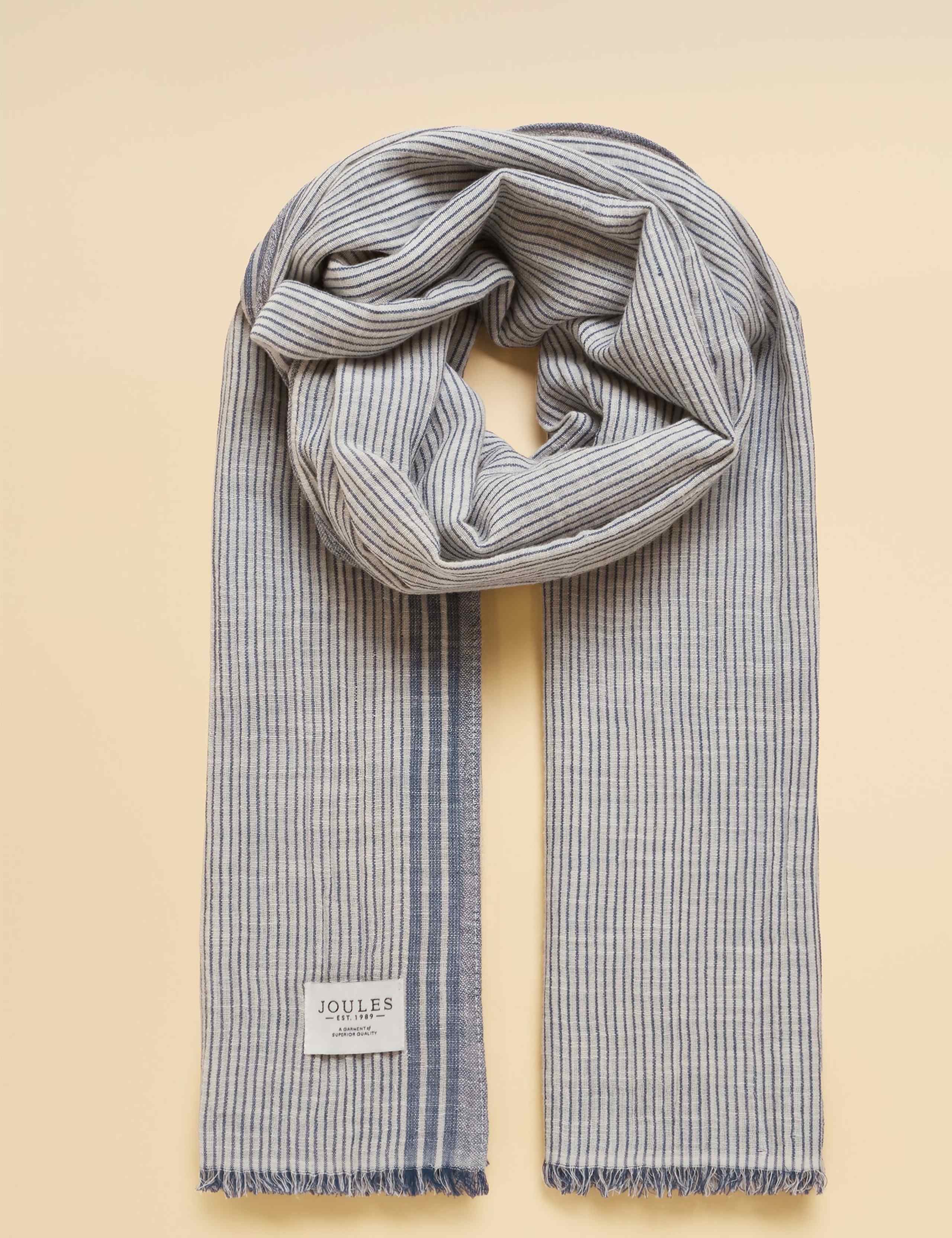 Pure Cotton Bright Striped Scarf 3 of 6