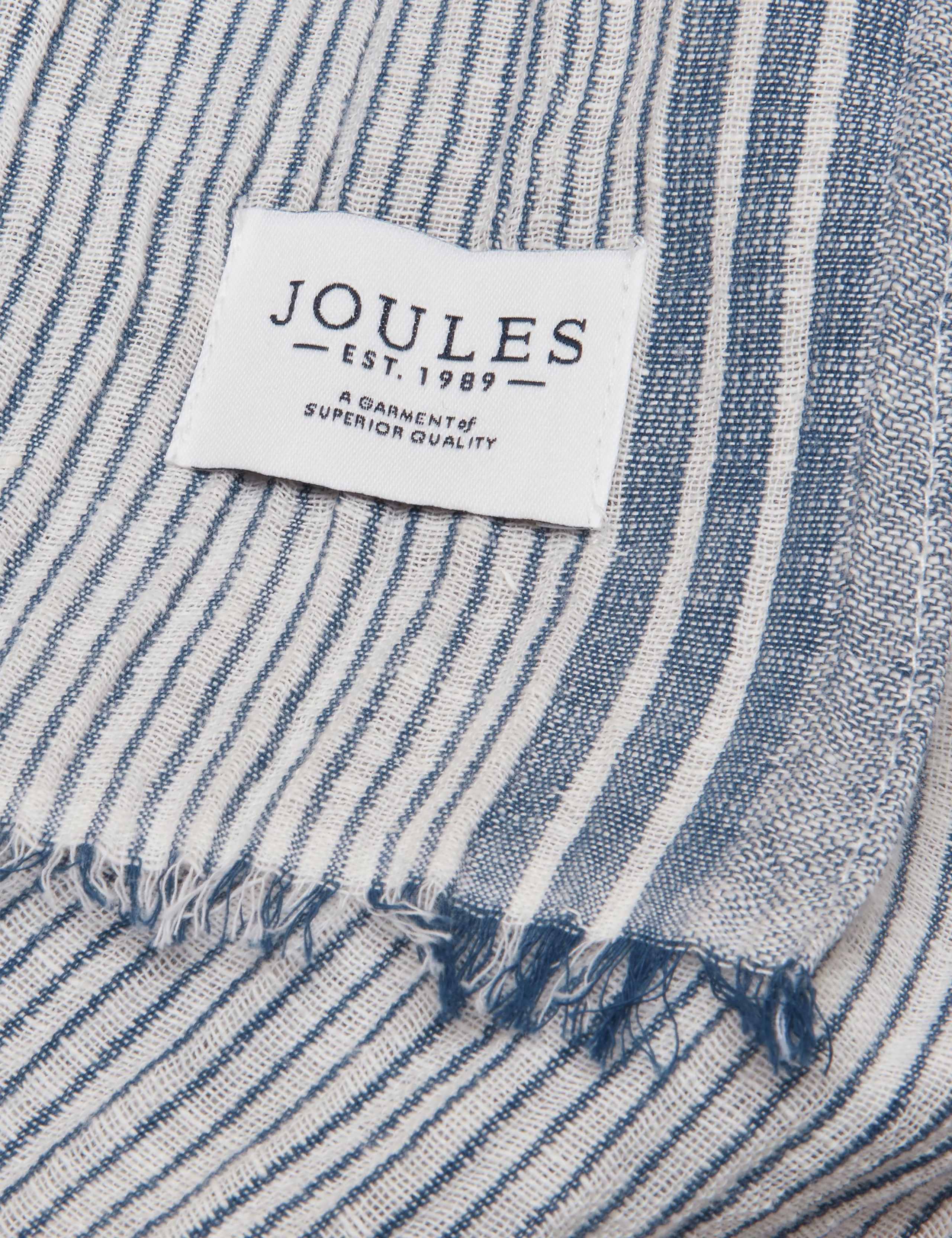 Pure Cotton Bright Striped Scarf 5 of 6