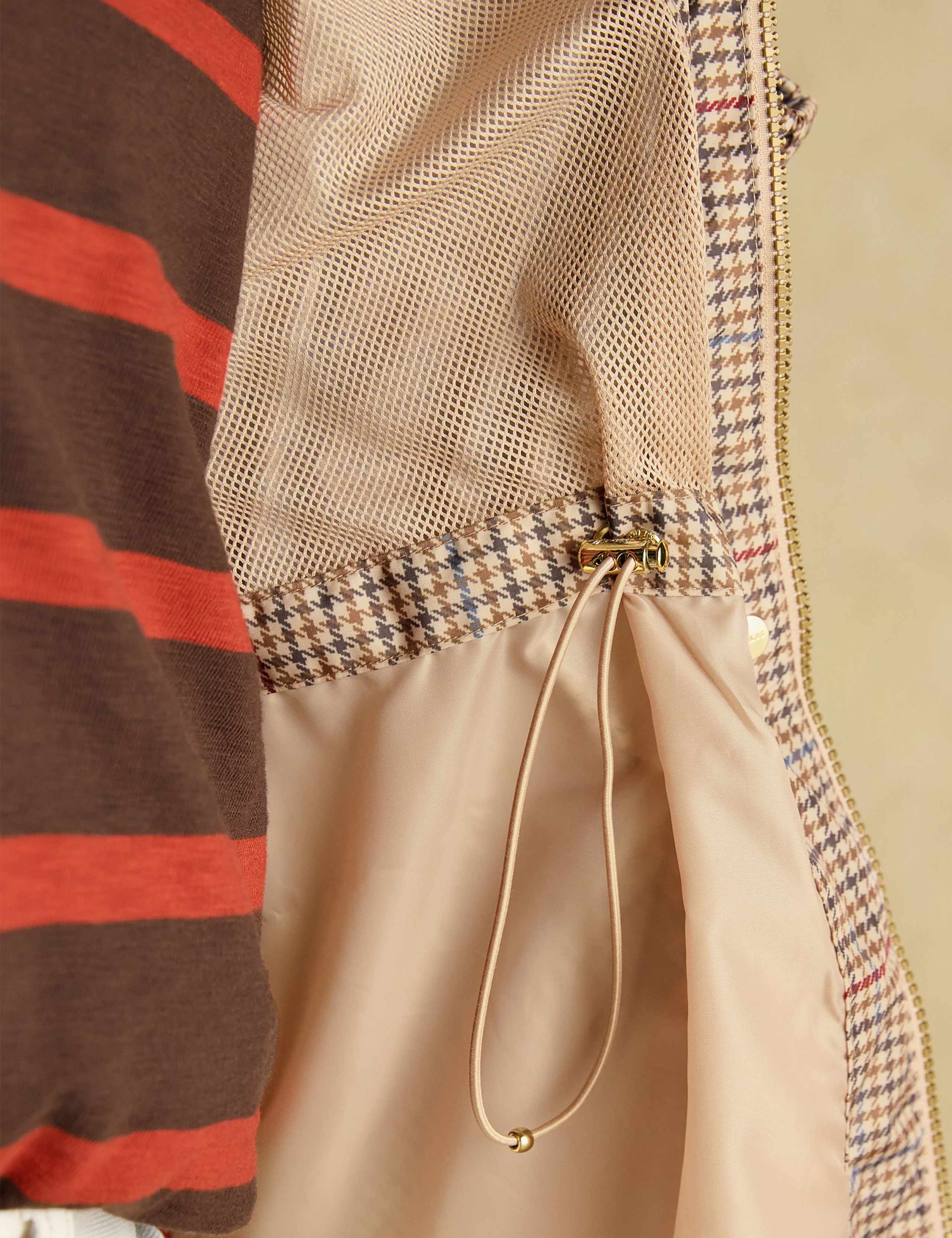 Checked Packaway Longline Raincoat 10 of 11