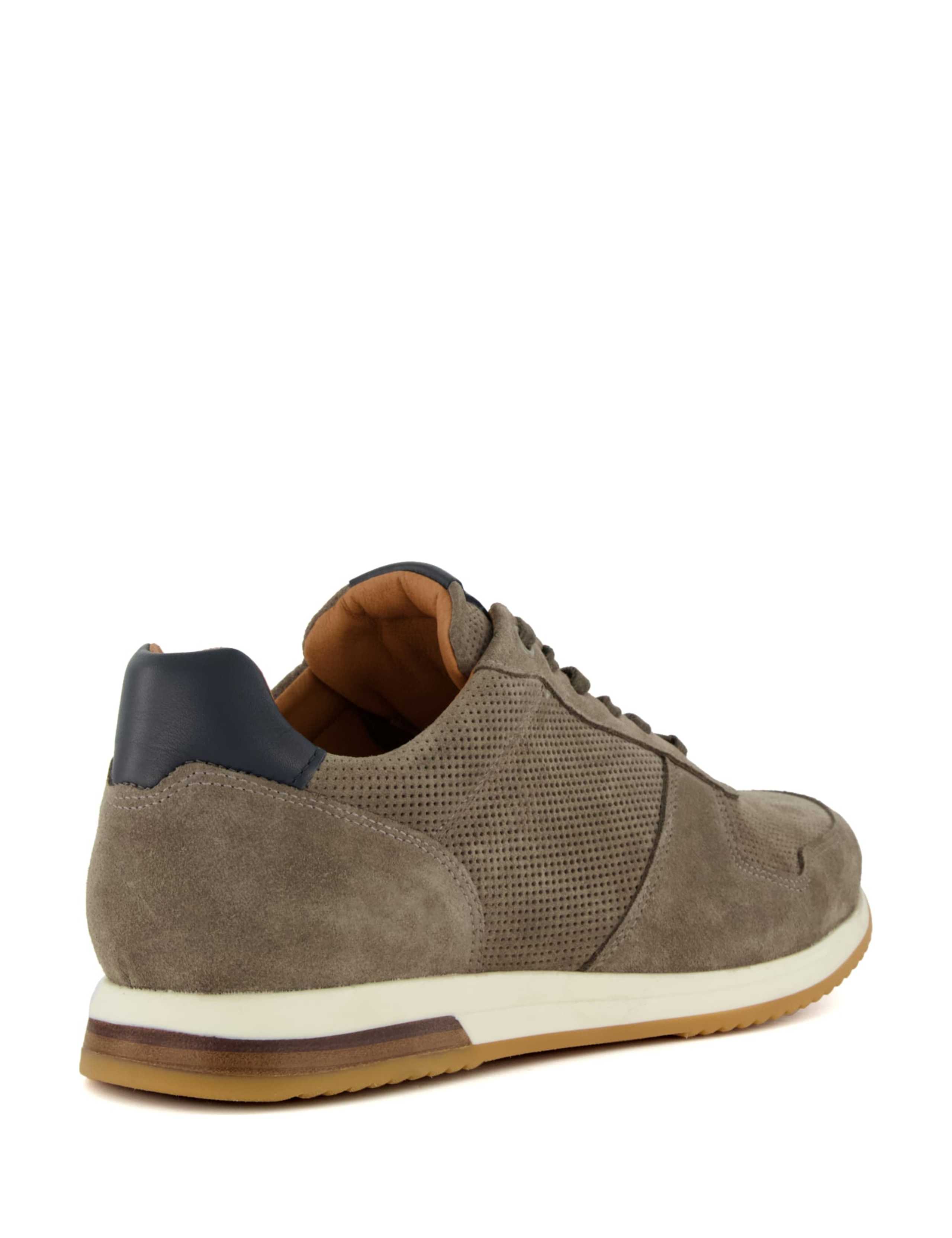 Suede Lace Up Trainers 3 of 6