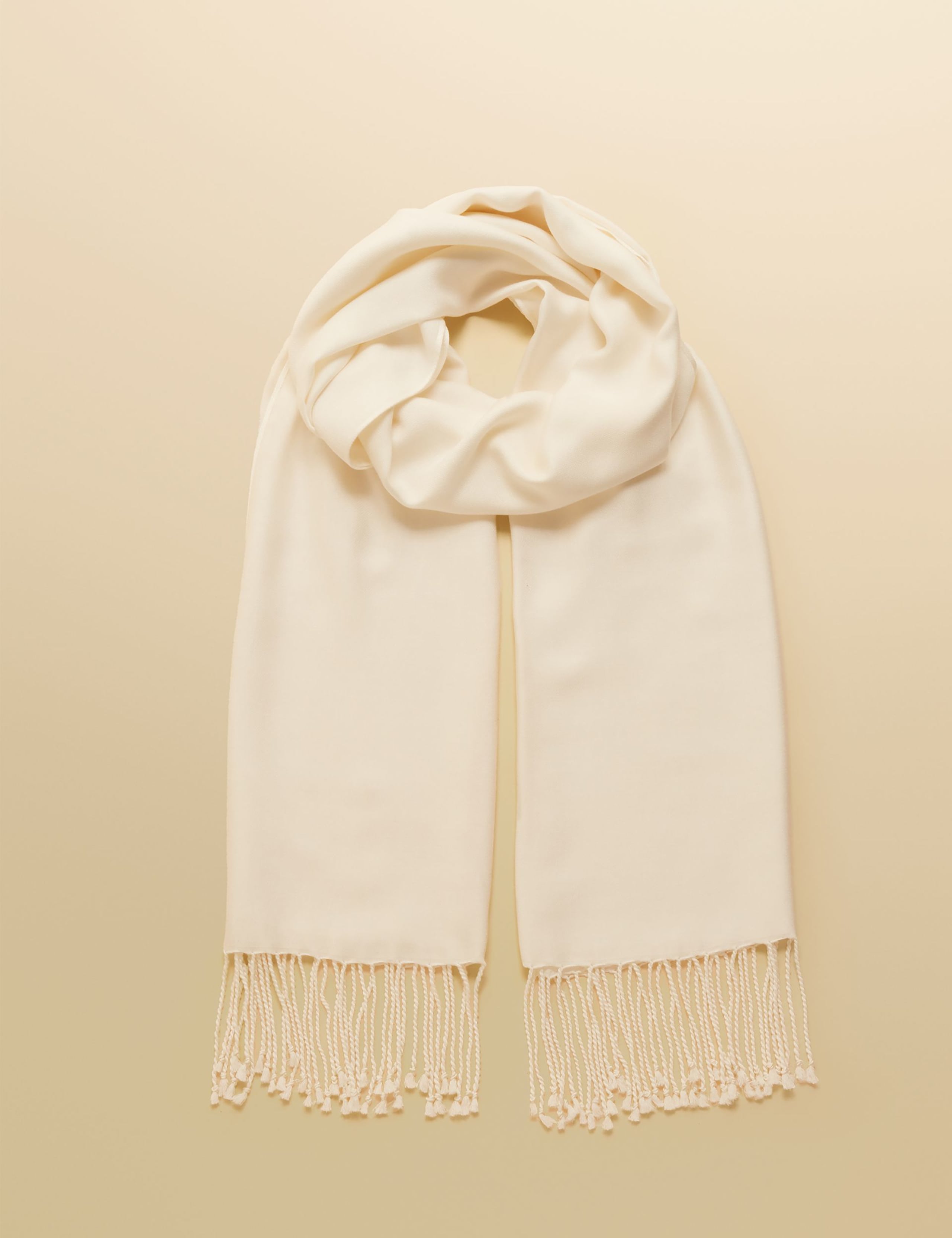 Pure Modal Tassel Scarf 1 of 7