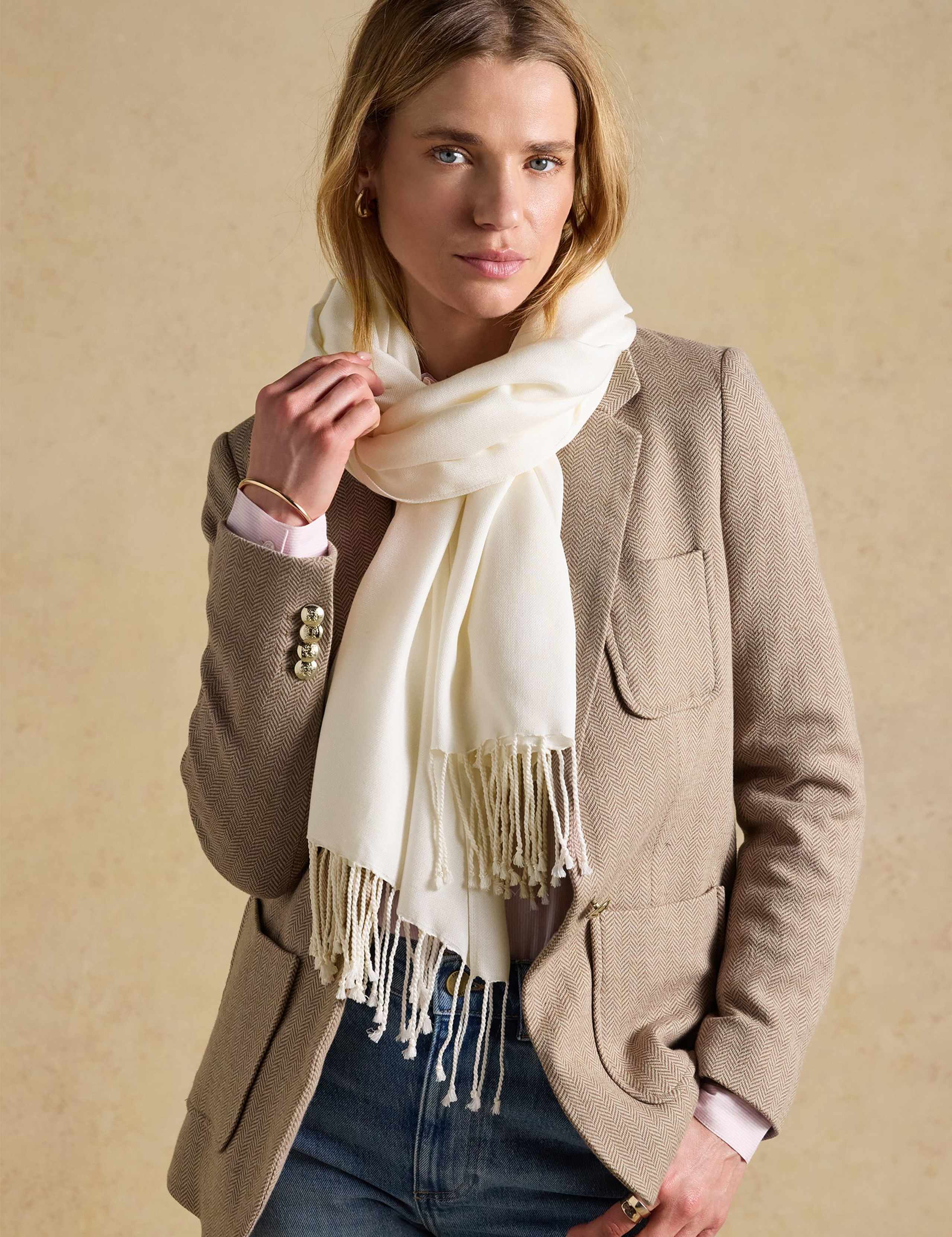 Pure Modal Tassel Scarf 6 of 7